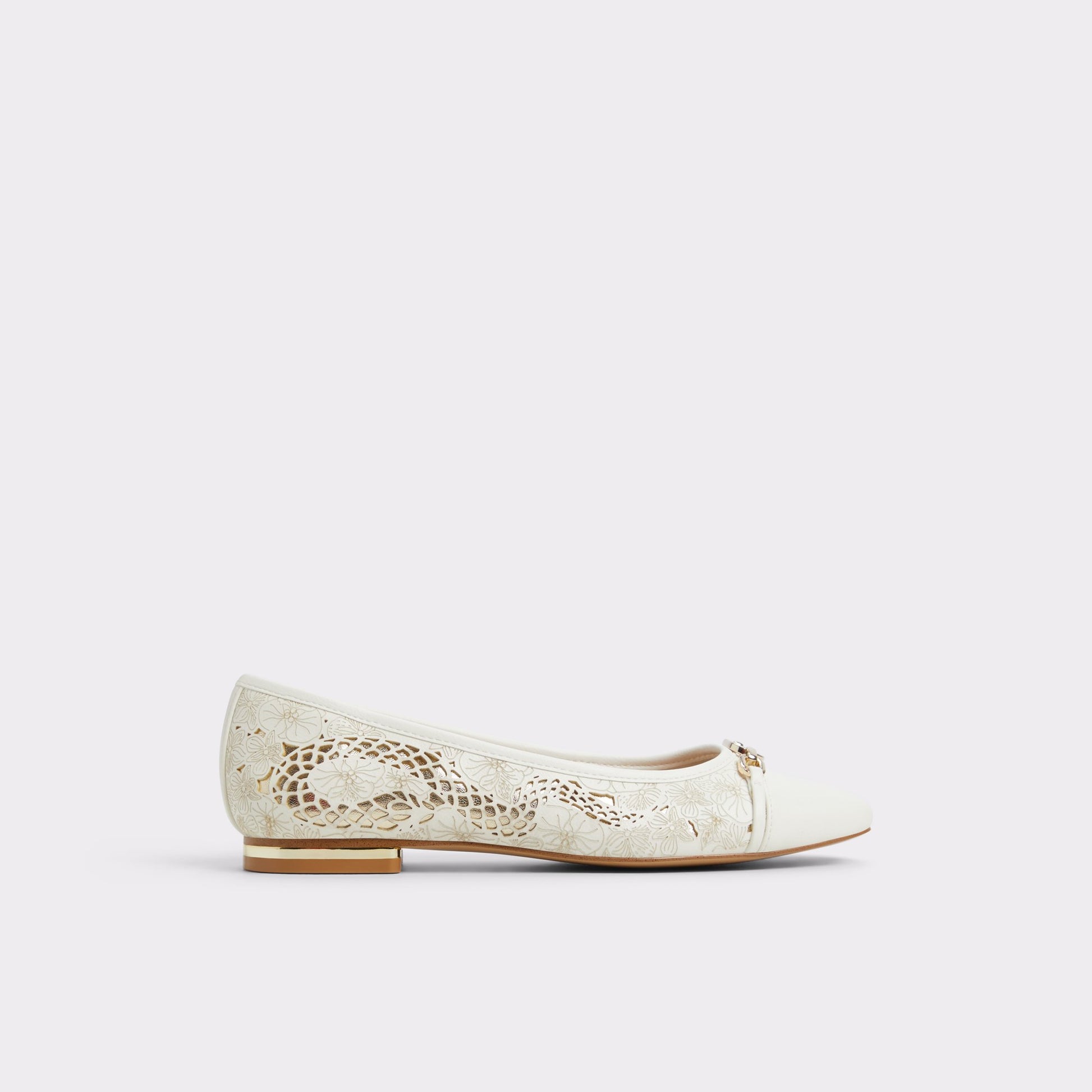 Main View of White/Multi Krishelle Ballerina for Womens