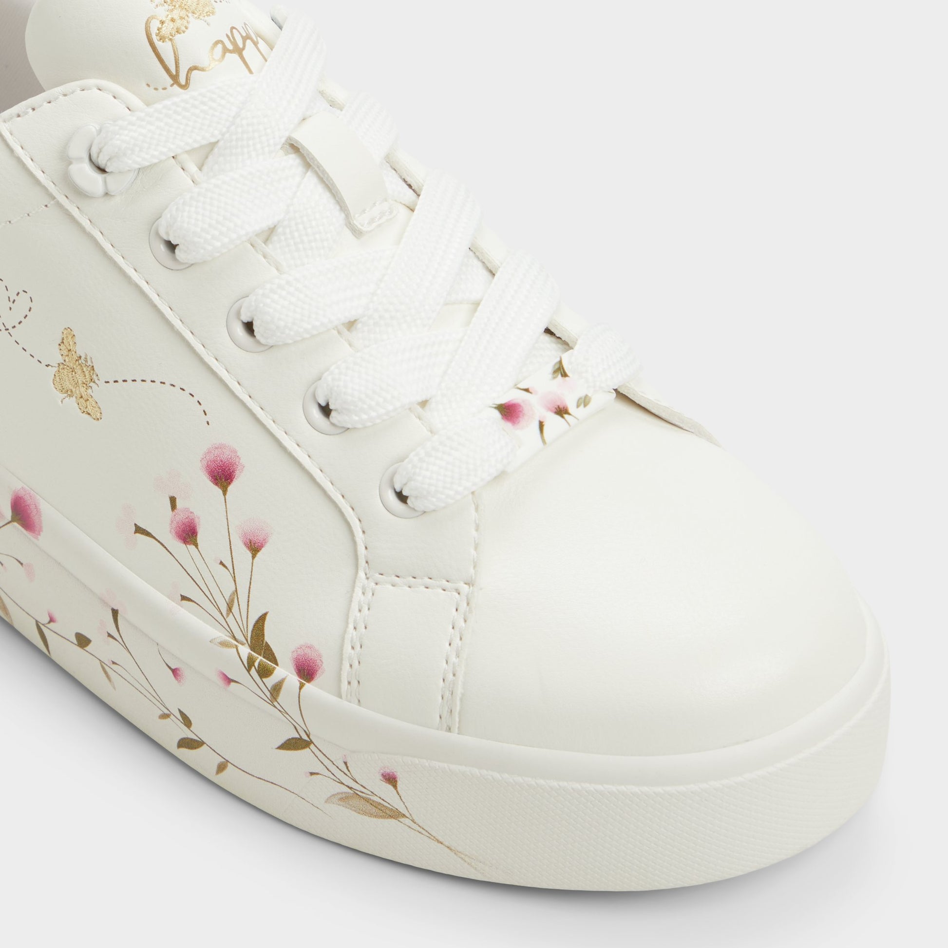 Close-up of the Multi Wildflowers Low top sneaker