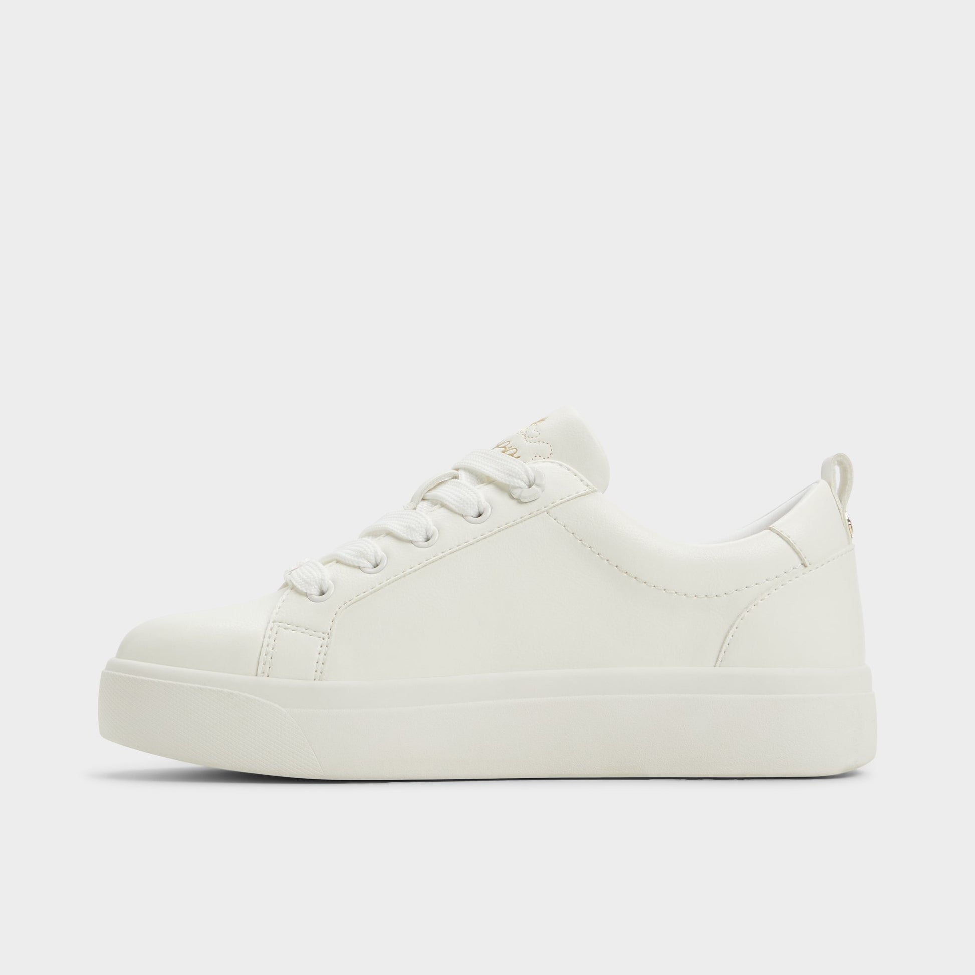 Side view of Multi Wildflowers Low top sneaker