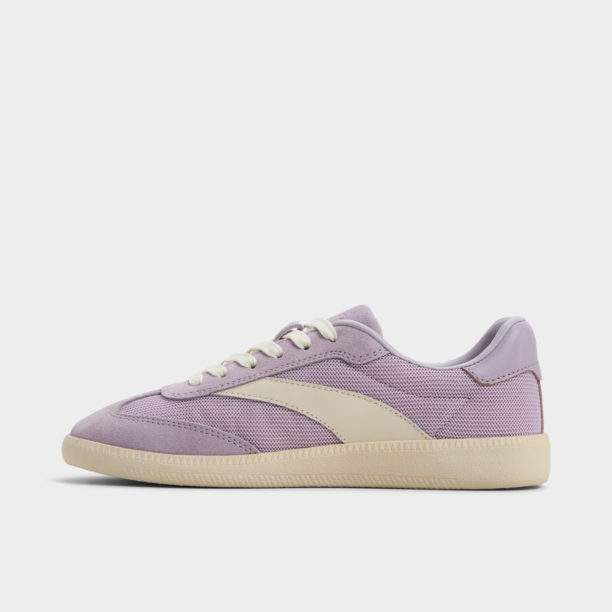 Side view of Light Purple Clubstyle Jogger sneaker