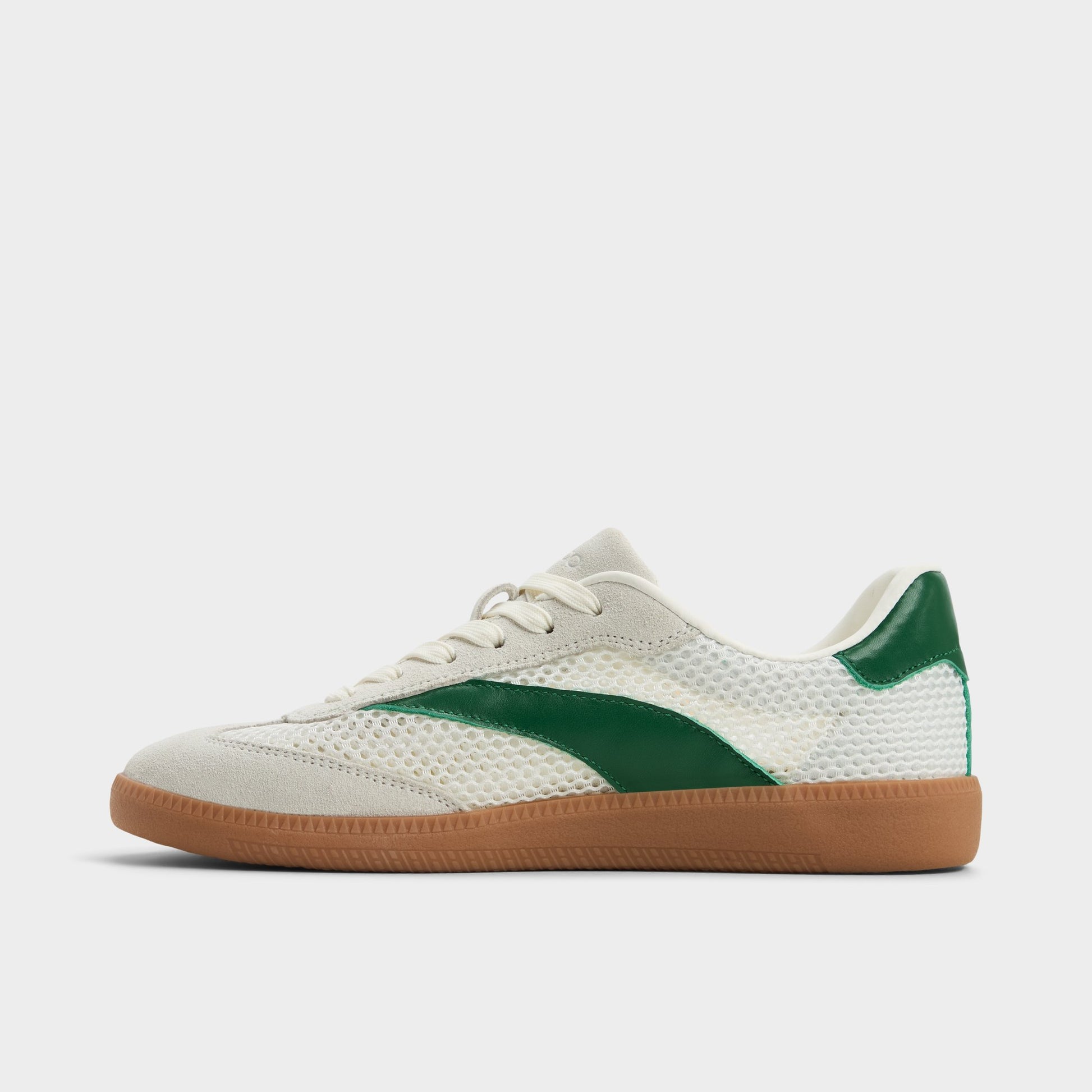 Side view of White Clubstyle Jogger sneaker