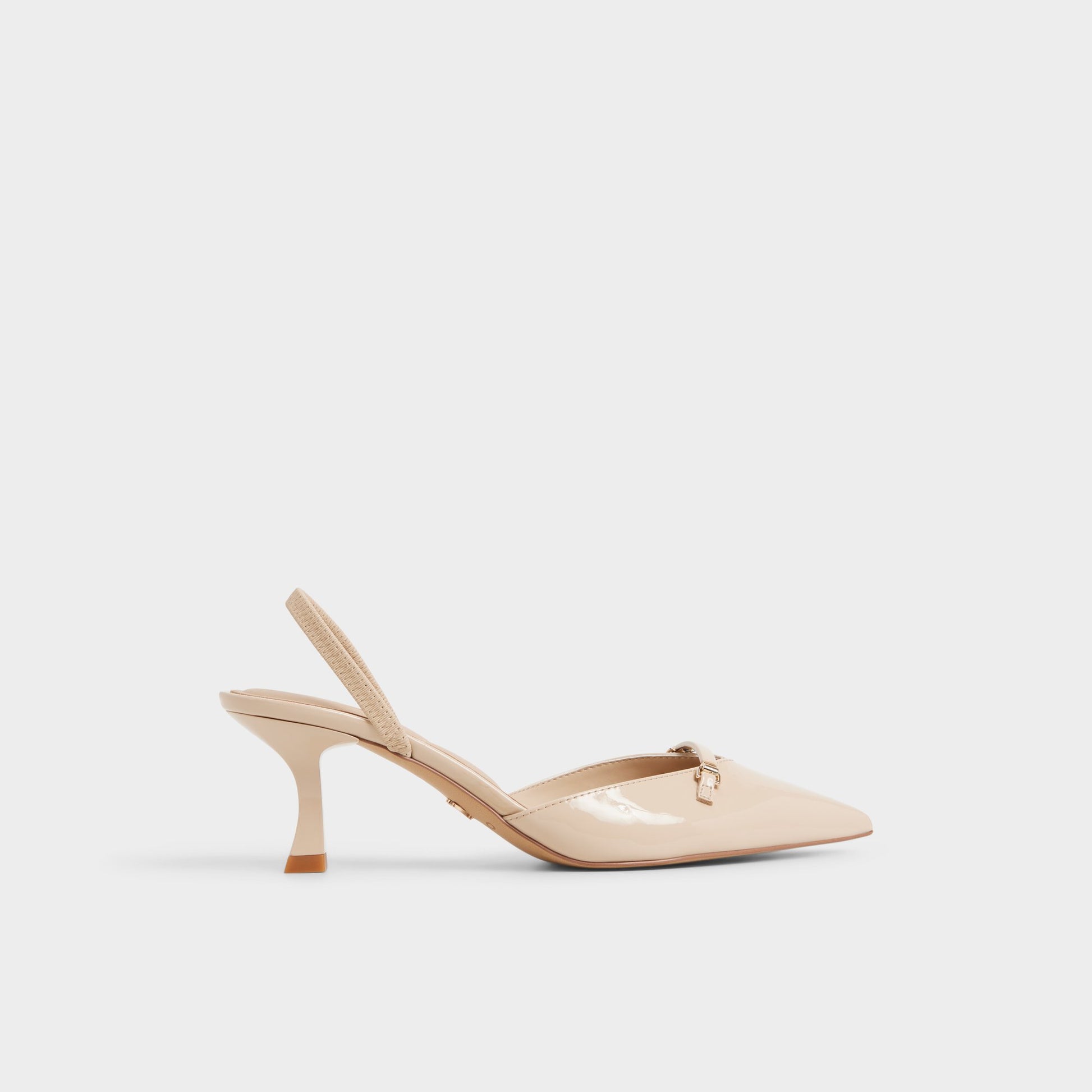 Main View of Medium beige Nailah Slingback heel for Womens