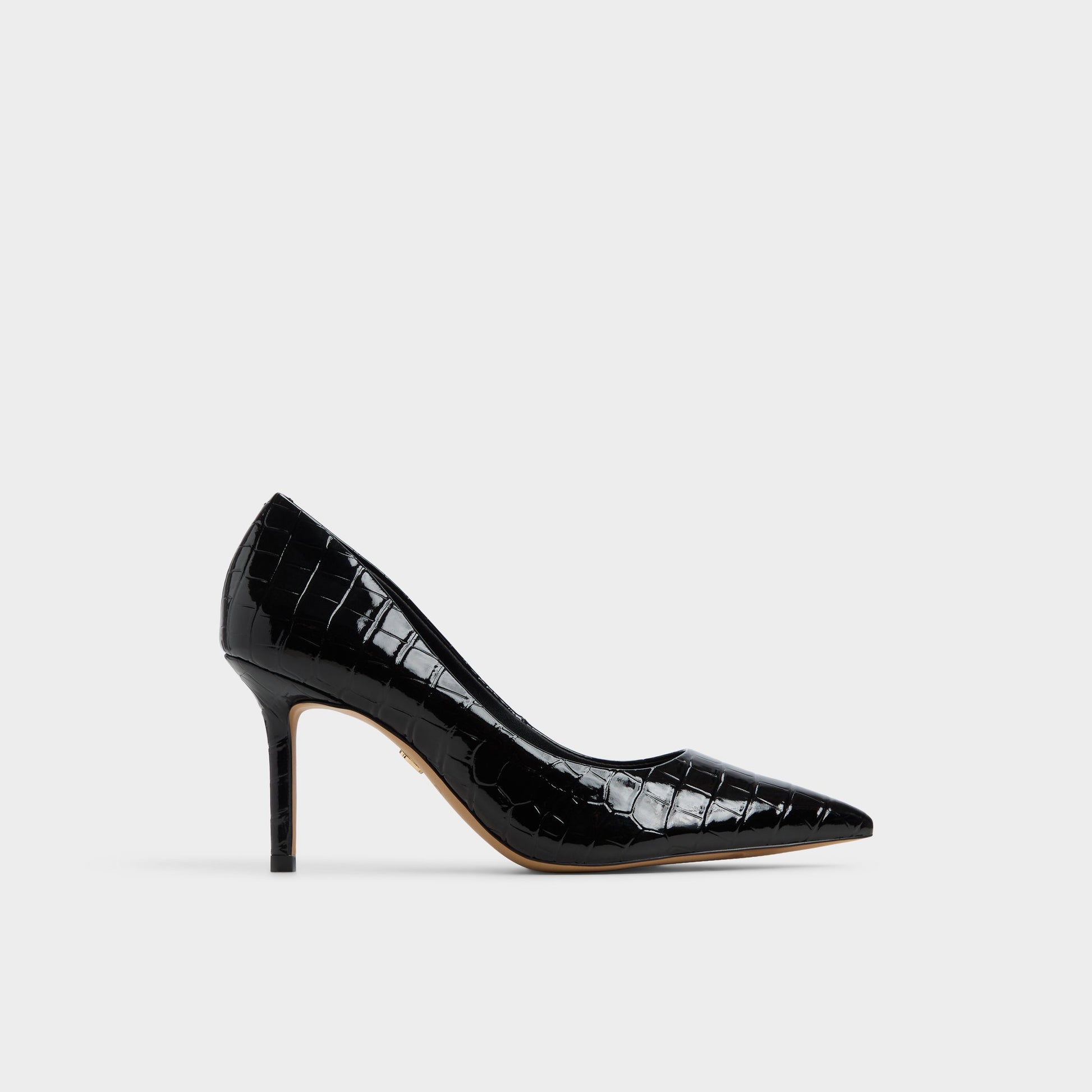 Main View of Black Kaitie Pump for Womens