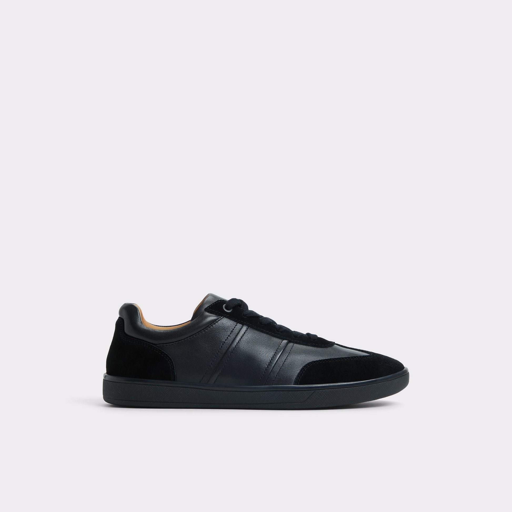 Main View of Black Langston Low top sneaker for Mens