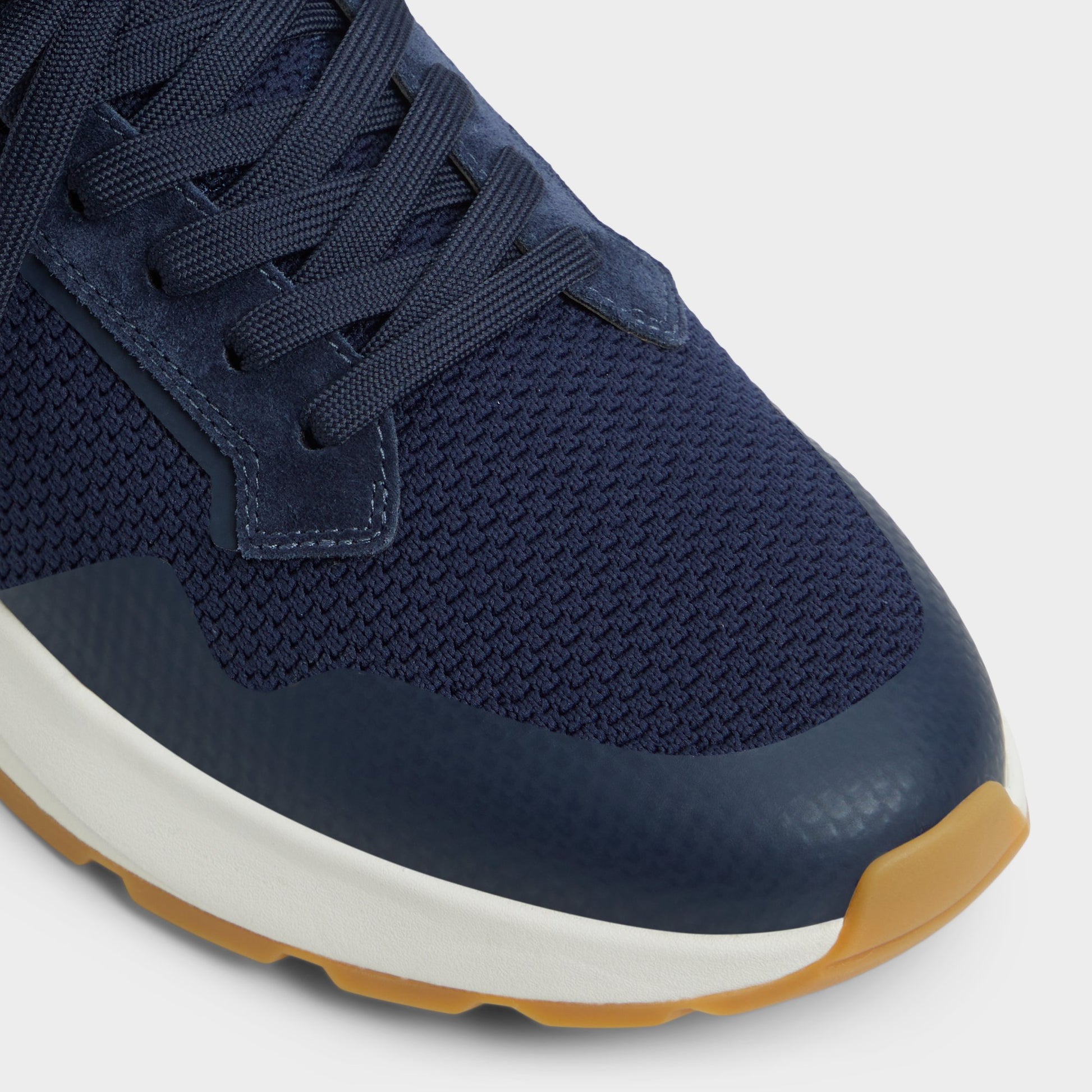 Close-up of the Navy Garrick Jogger sneaker