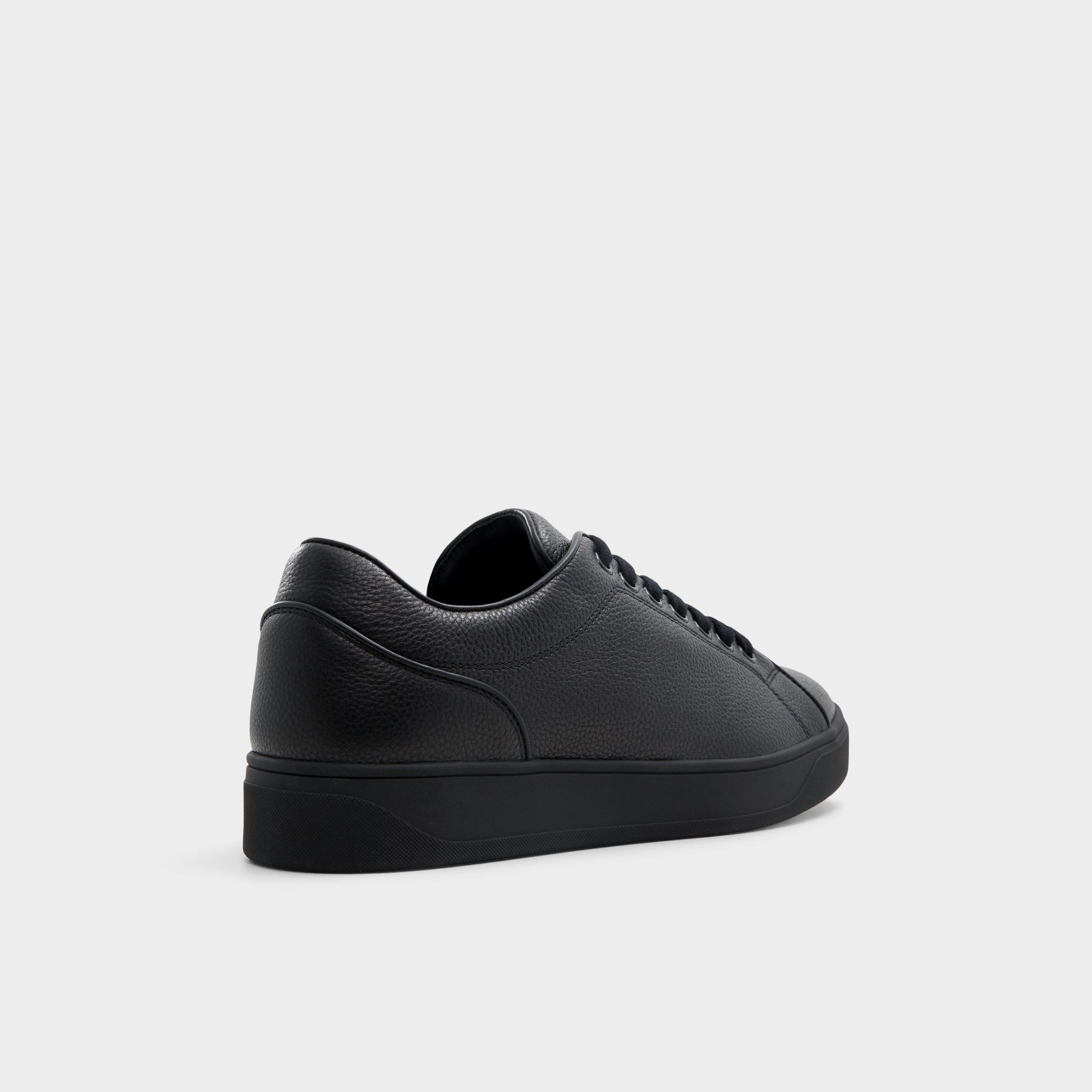 Three-quarter angle of Black Alastor Low top sneaker's back side