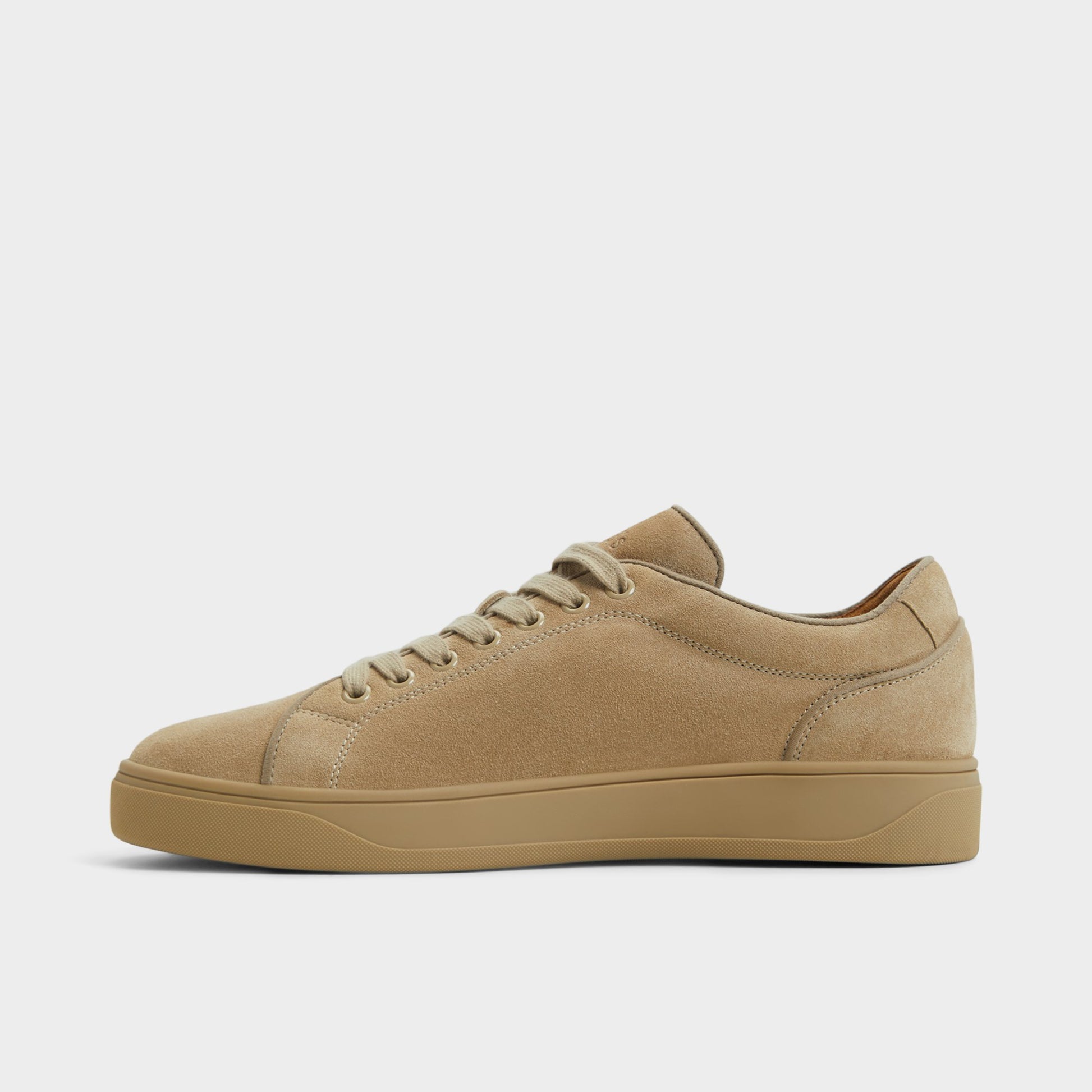 Side view of Taupe Alastor Low top sneaker