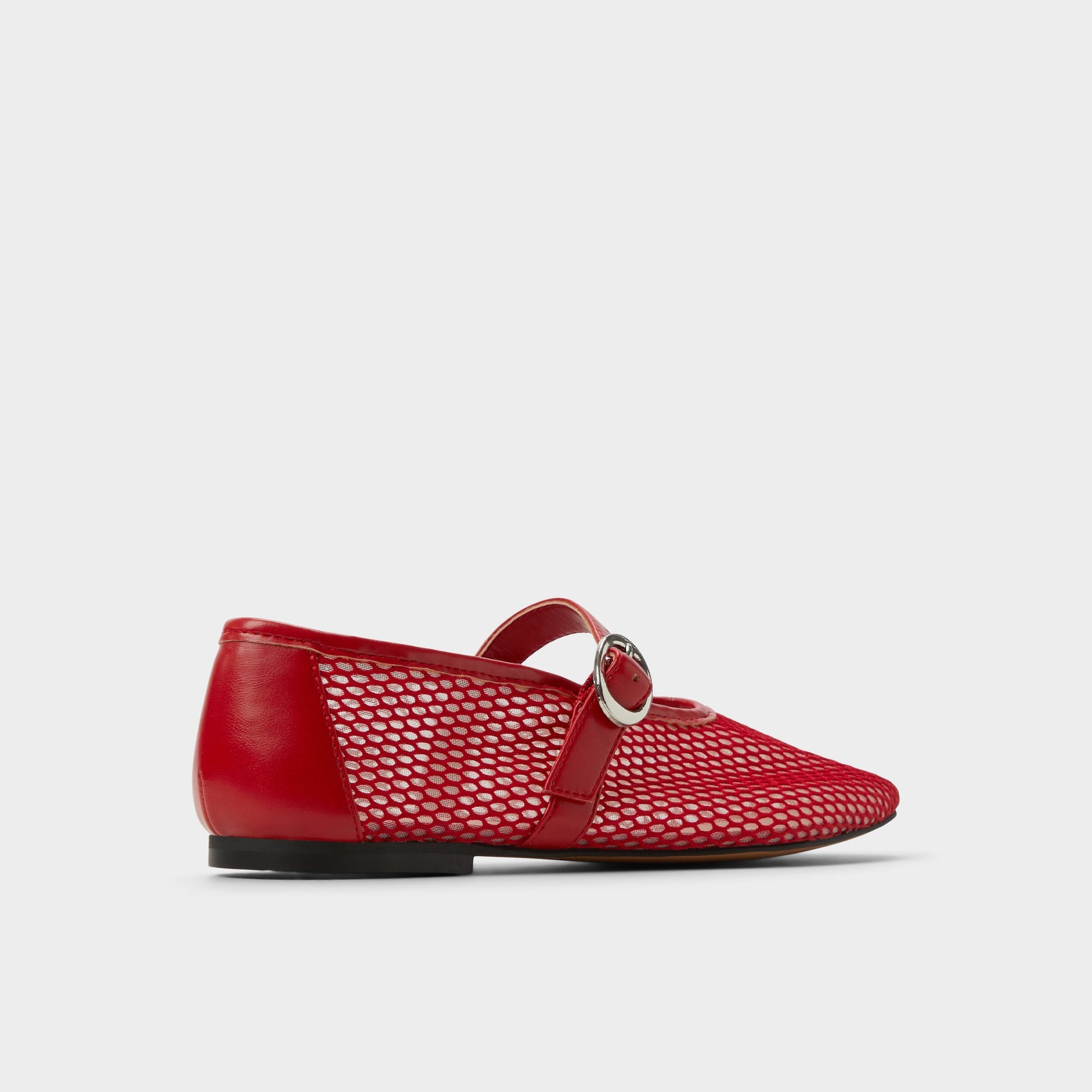 Angle de trois quarts de l'arrière de Rouge Quincey Ballerine