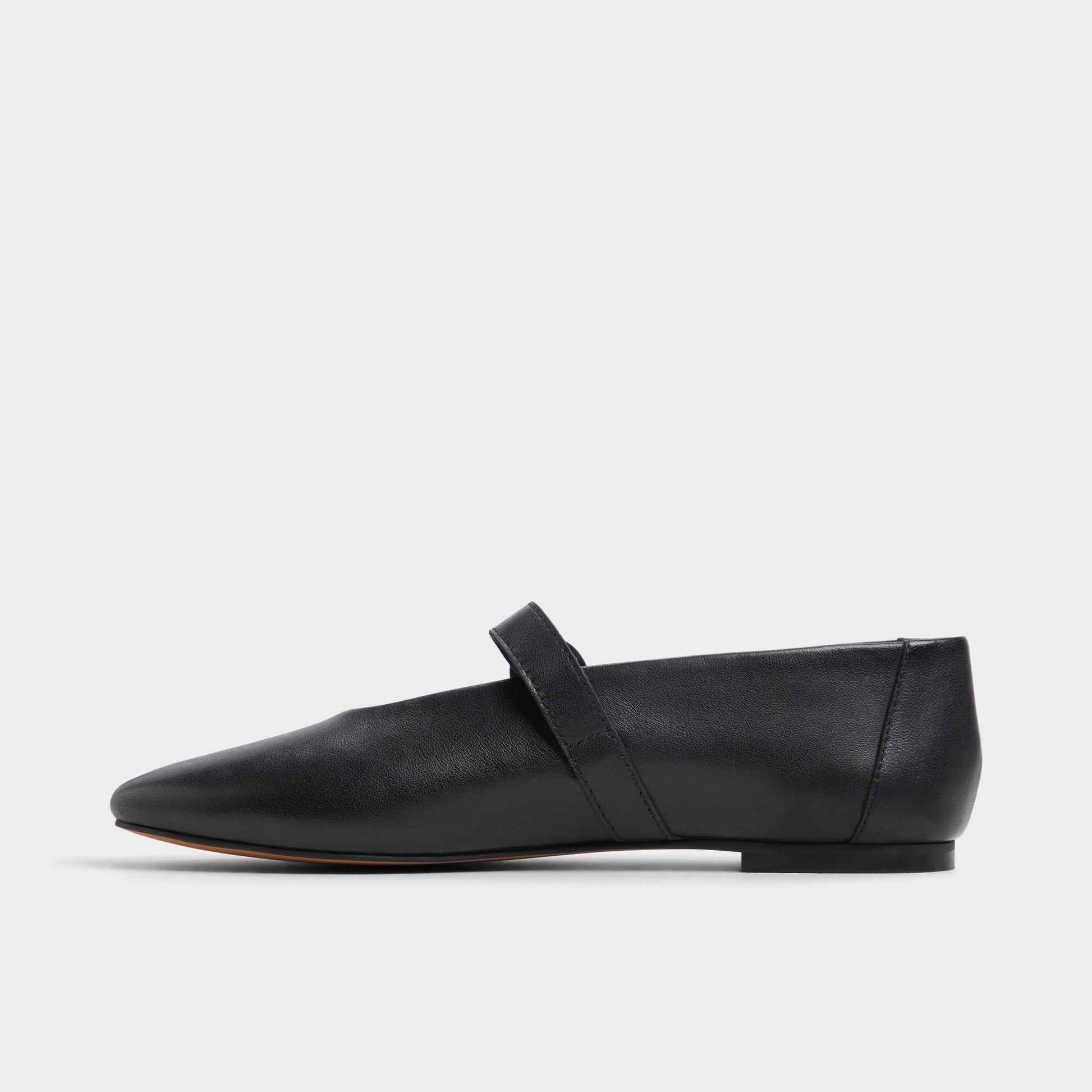 Side view of Other Black Quincey Ballerina