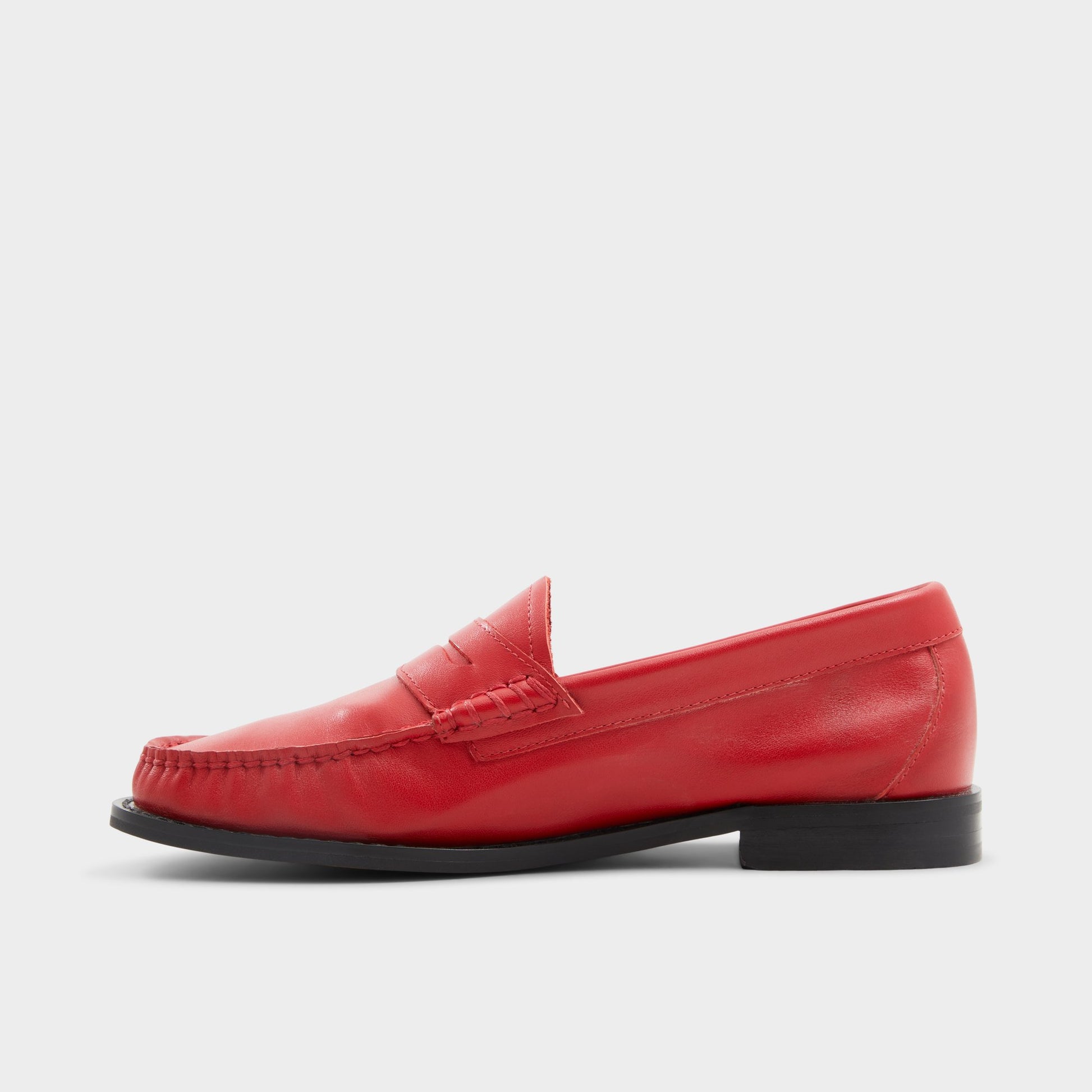 Side view of Red Picts Loafer