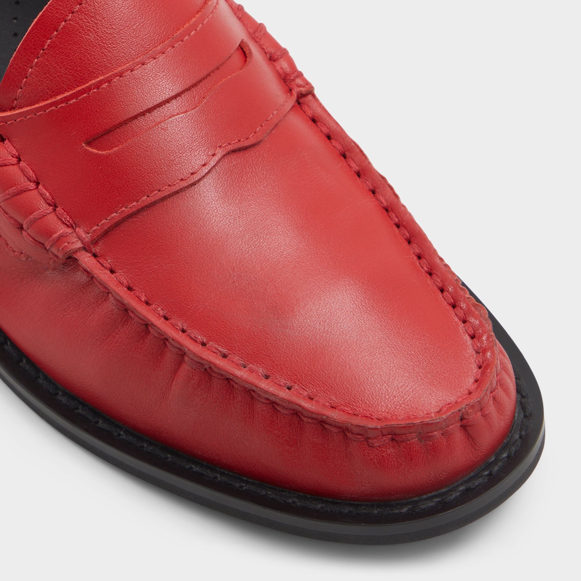 Close-up of the Red Picts Loafer