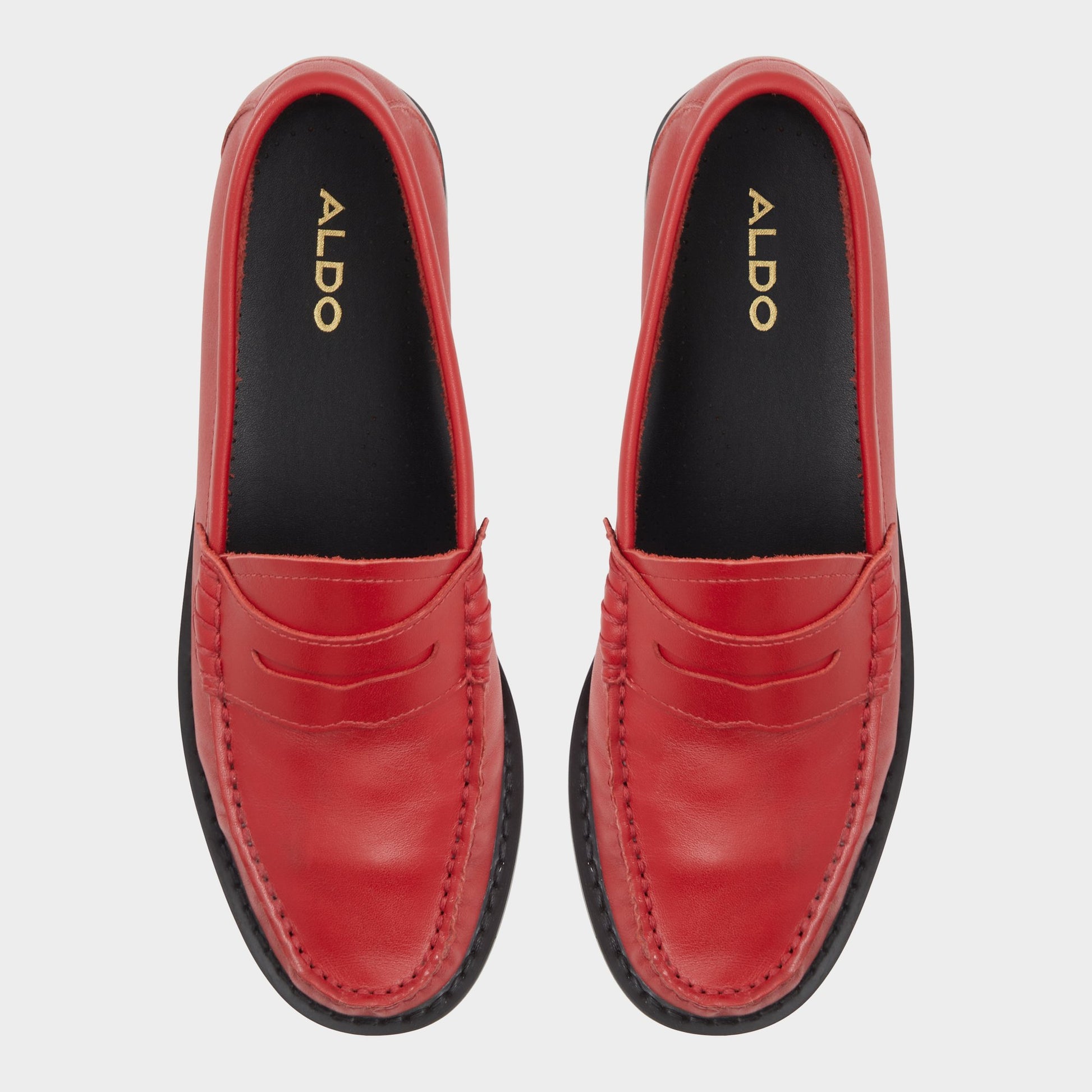 Top-down view of the Red Picts Loafer