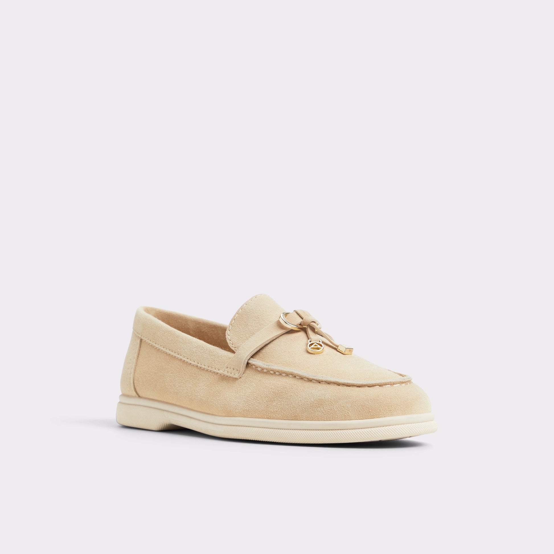 Three-quarter angle of Sand Creras Loafer's front side