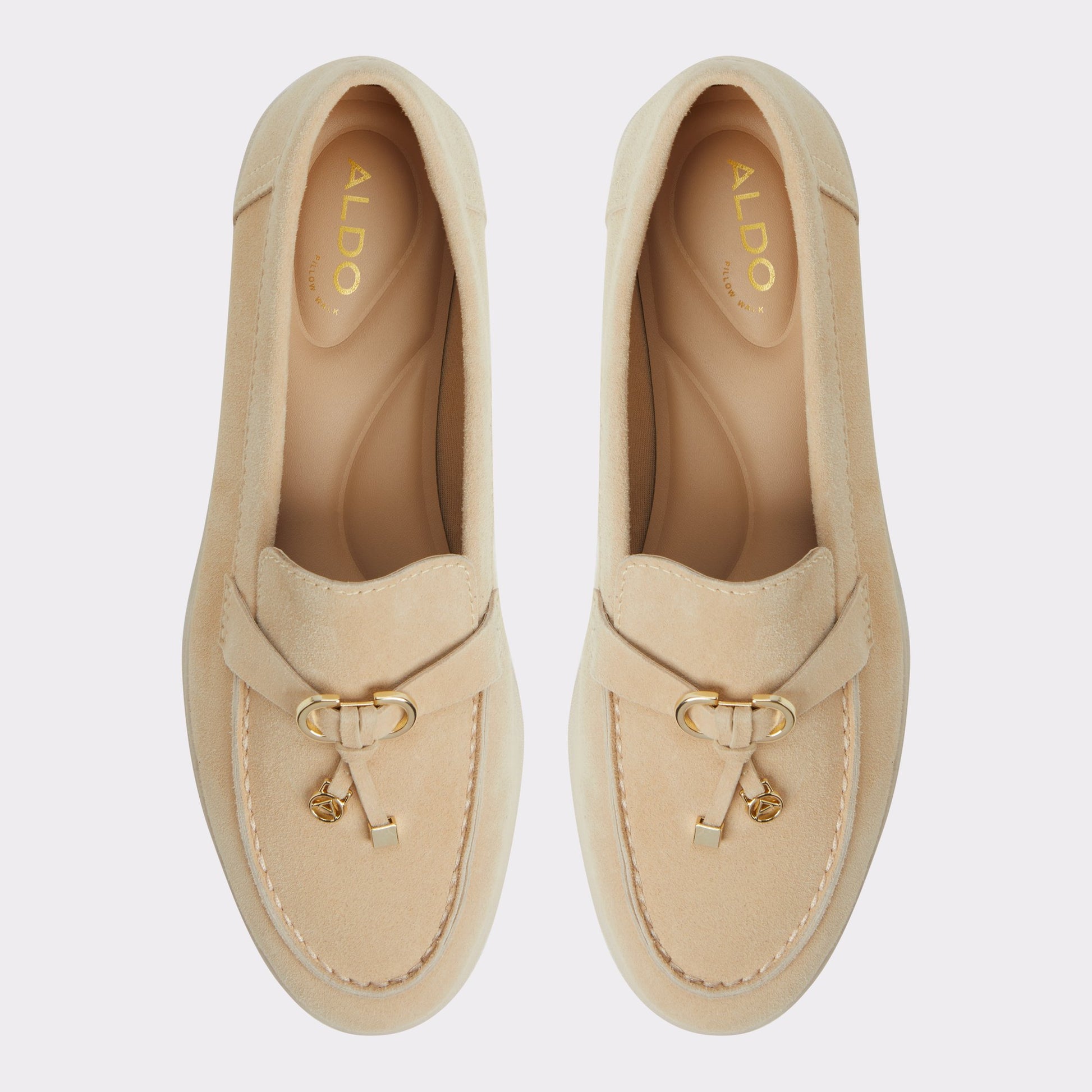 Top-down view of the Sand Creras Loafer
