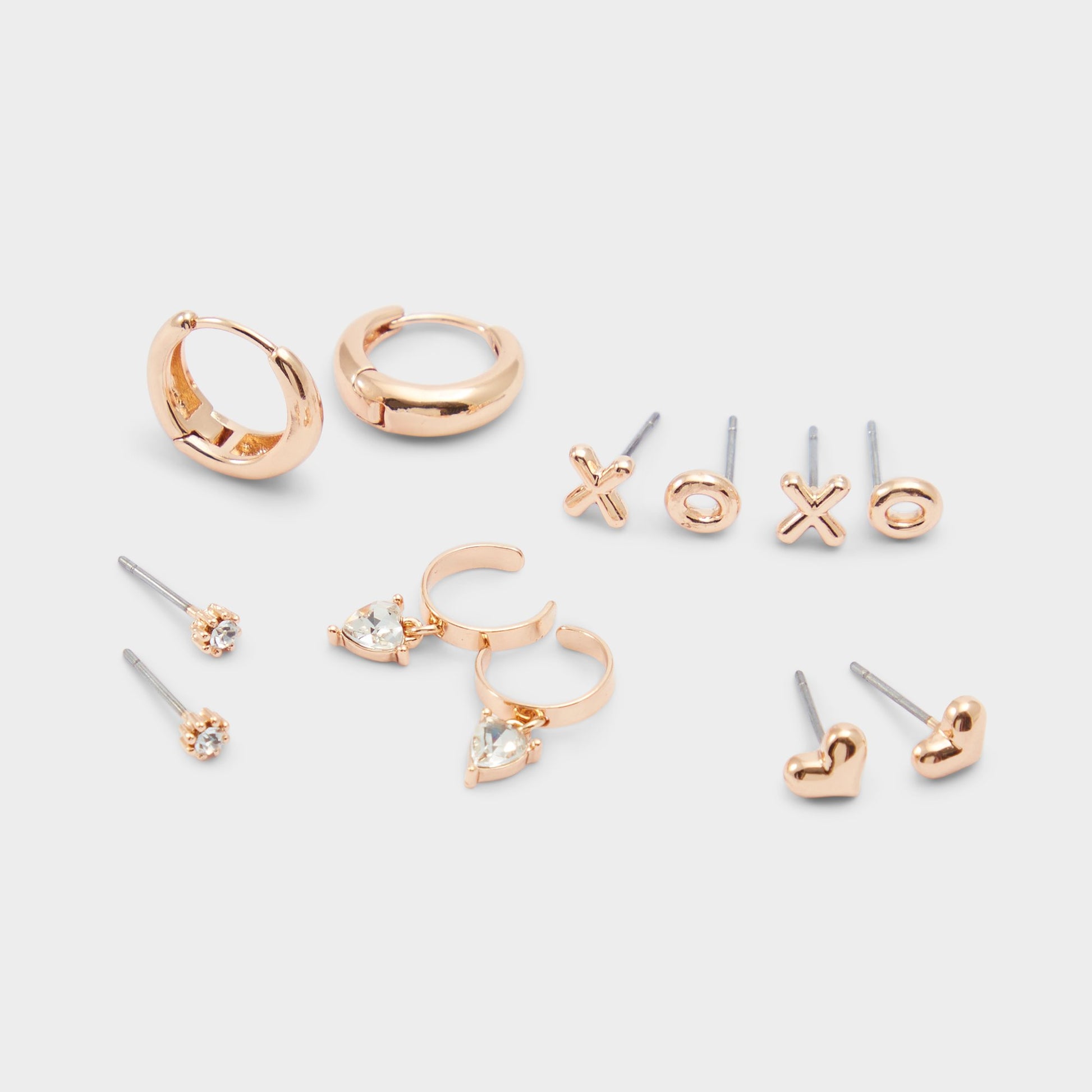 Smoochess Gold/Clear Multi Women's Earrings - Main Image