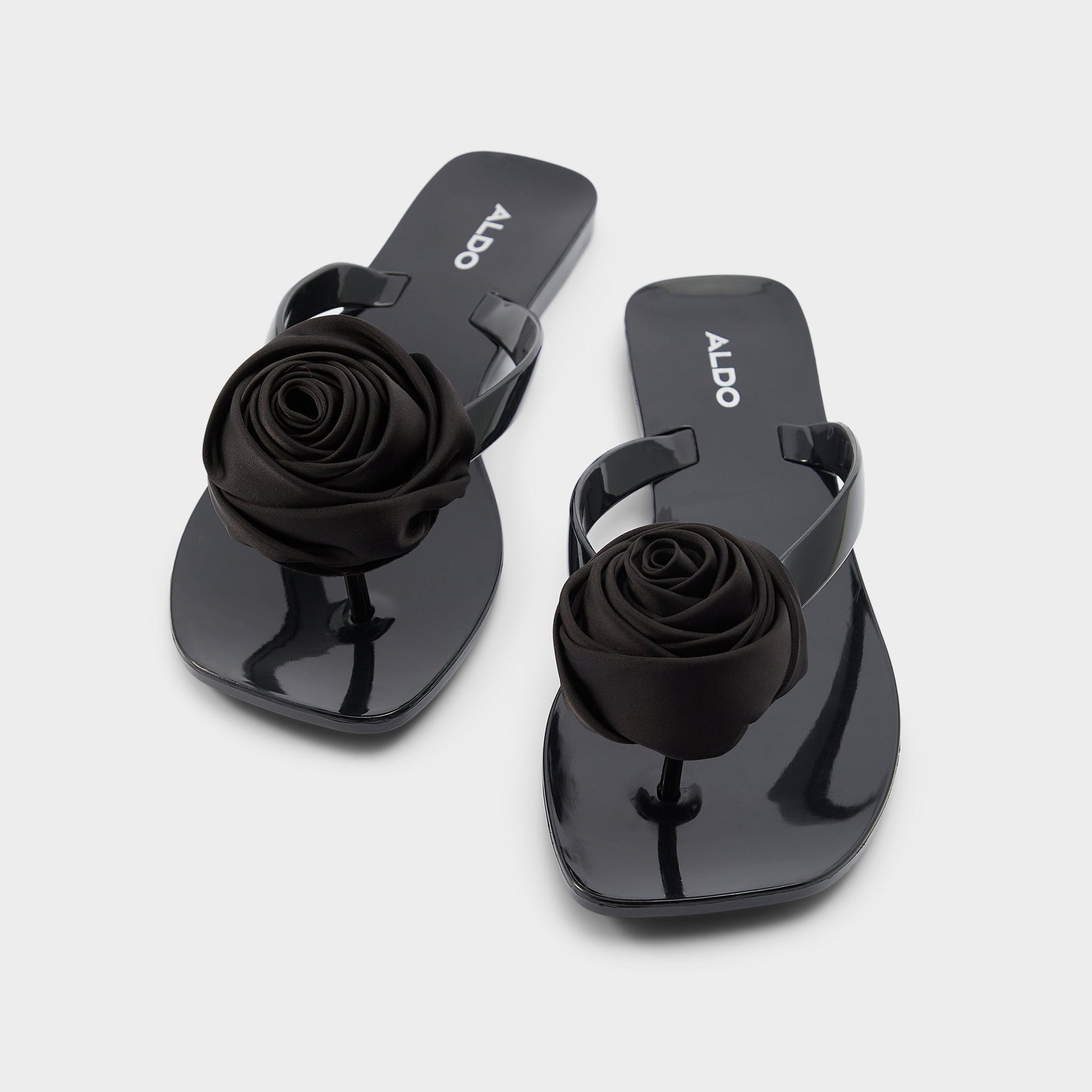 Main View of Black Edelinna T-strap sandal for Womens