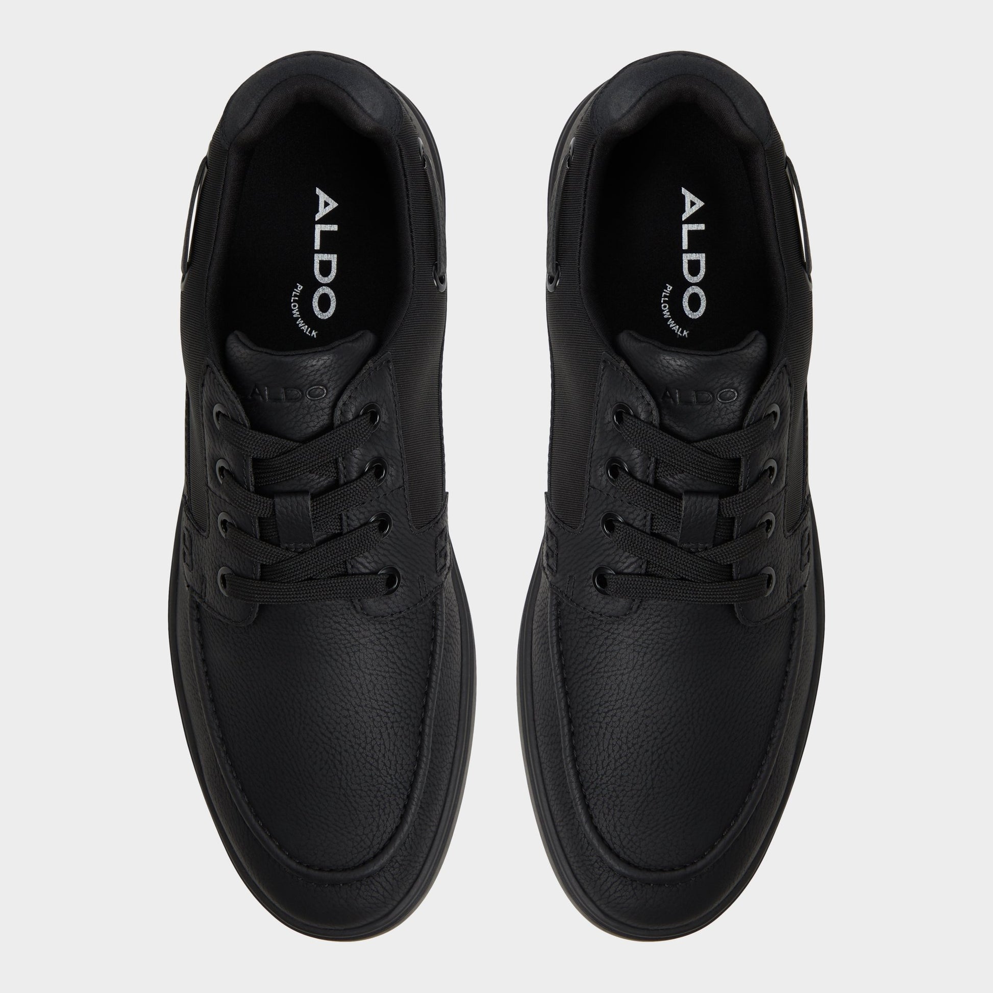 Top-down view of the Black/Black Tazz Low top sneaker