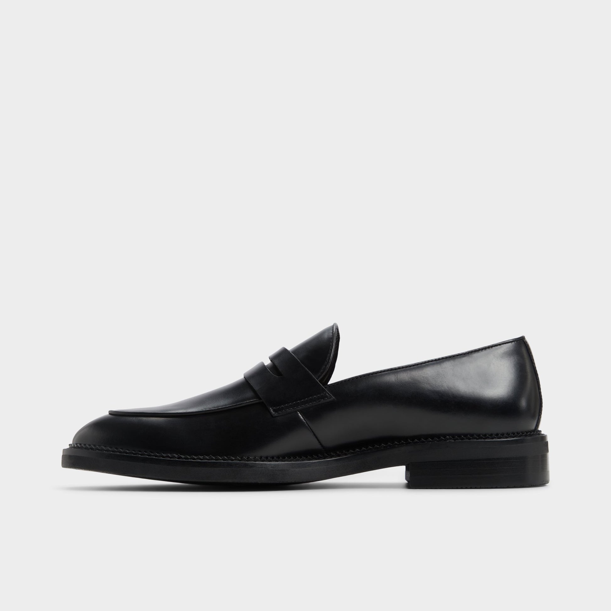 Side view of Black Salinero Loafer