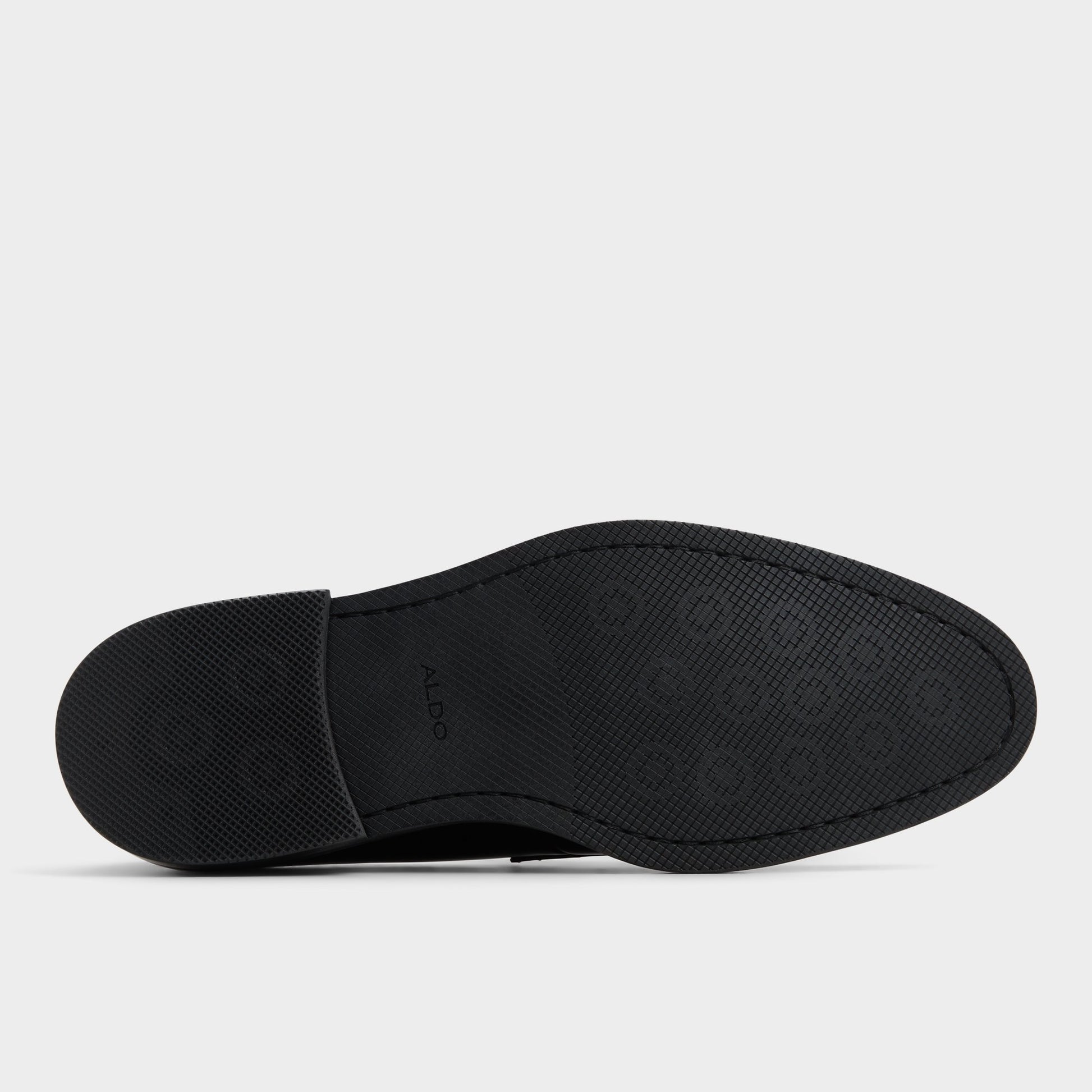 View of Black Salinero Loafer's sole