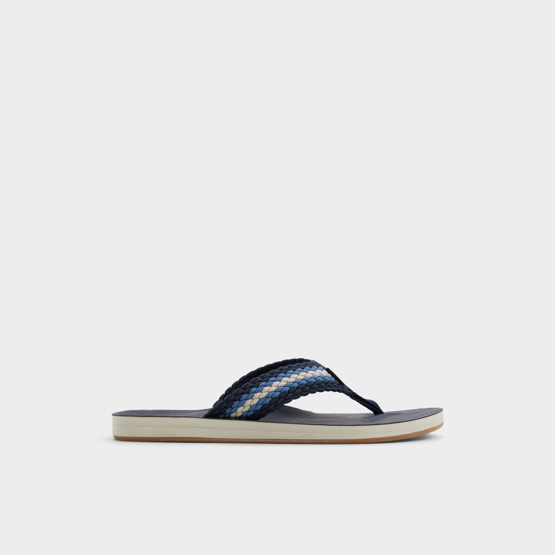 Main View of Slate Blue Adede Flip flop for Mens
