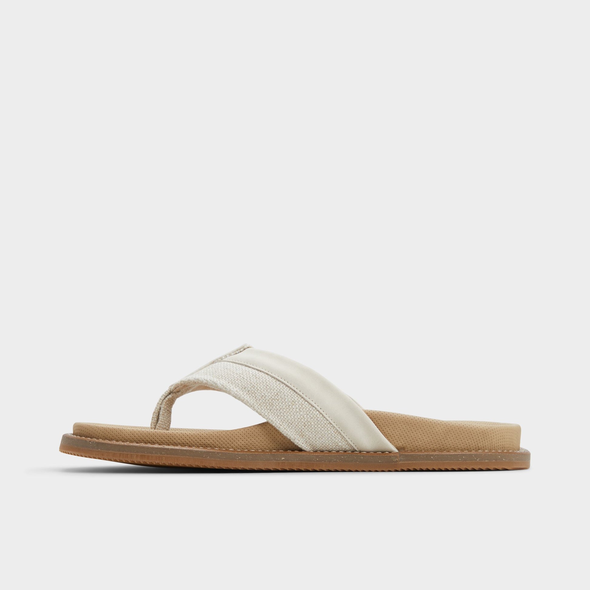 Side view of Bone Beachbreeze Slide sandal