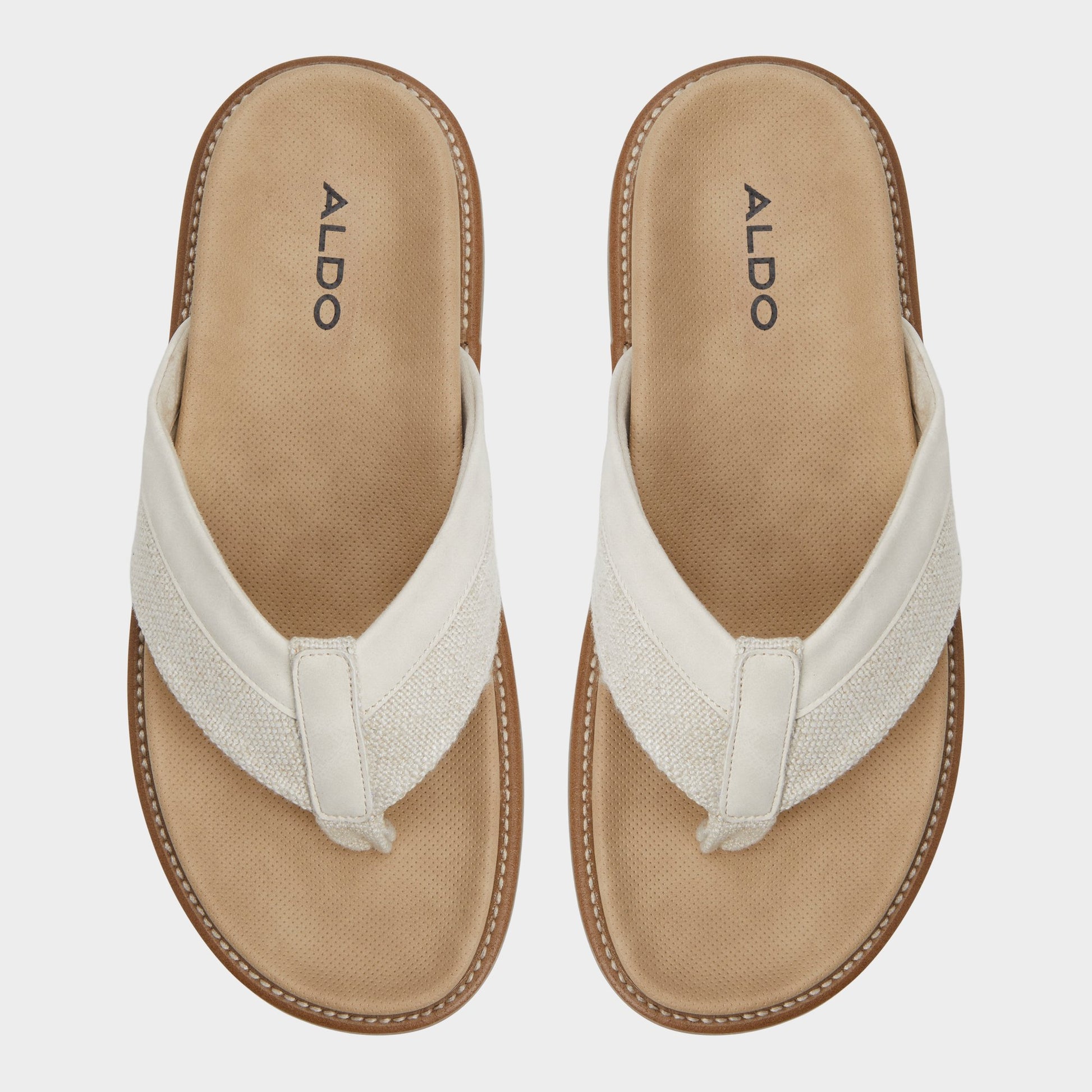 Top-down view of the Bone Beachbreeze Slide sandal