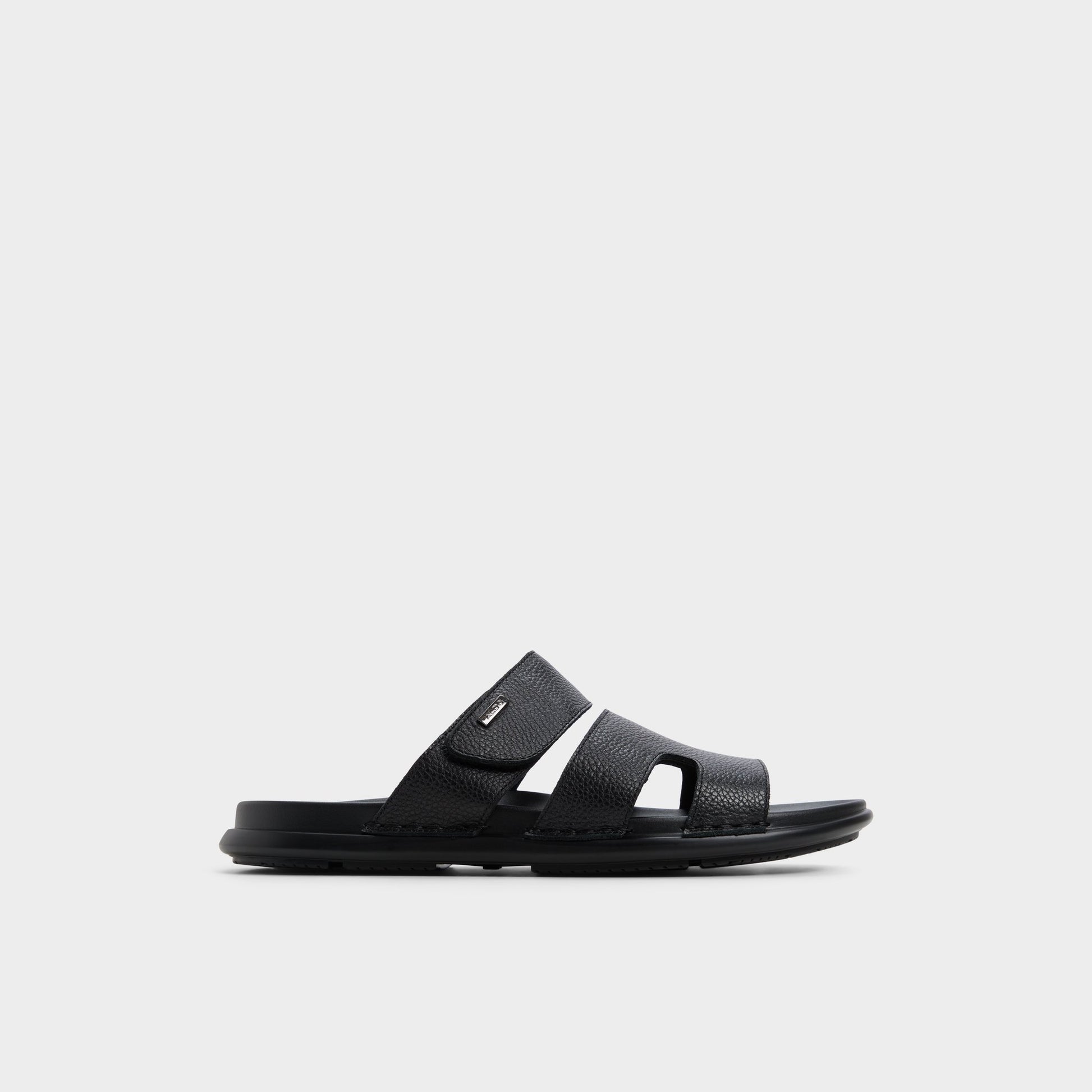 Main View of Black Windham Slide sandal for Mens
