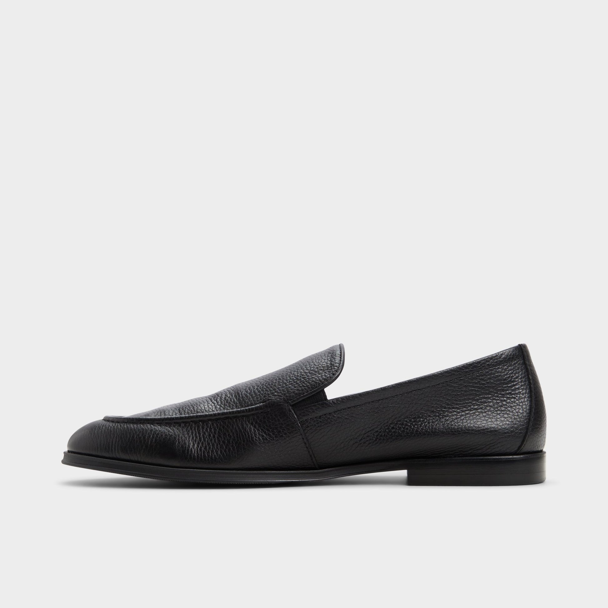 Side view of Black Zaccary Loafer