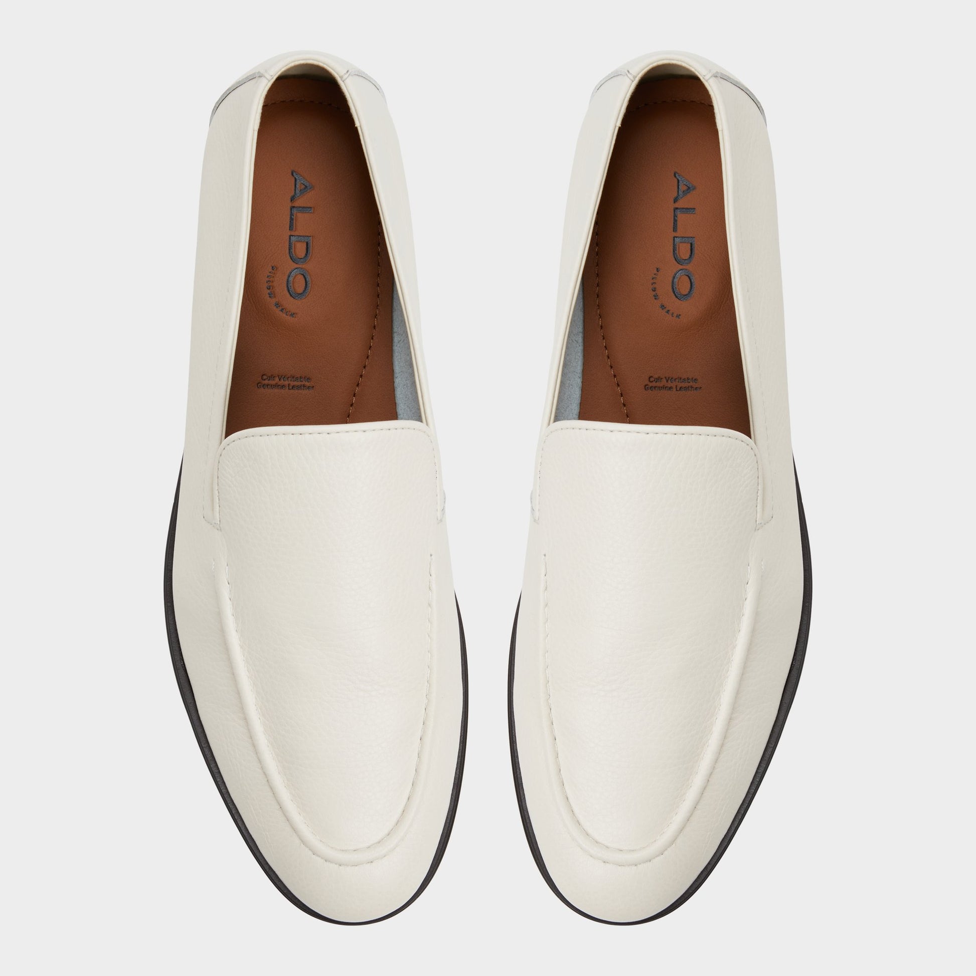 Top-down view of the Bone Zaccary Loafer