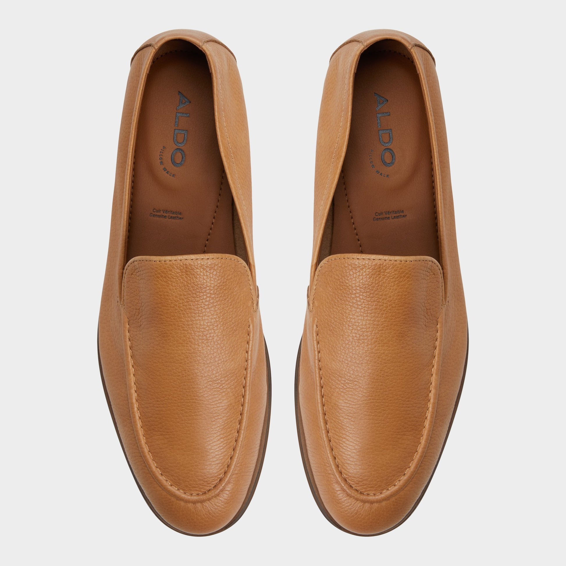 Top-down view of the Camel Zaccary Loafer