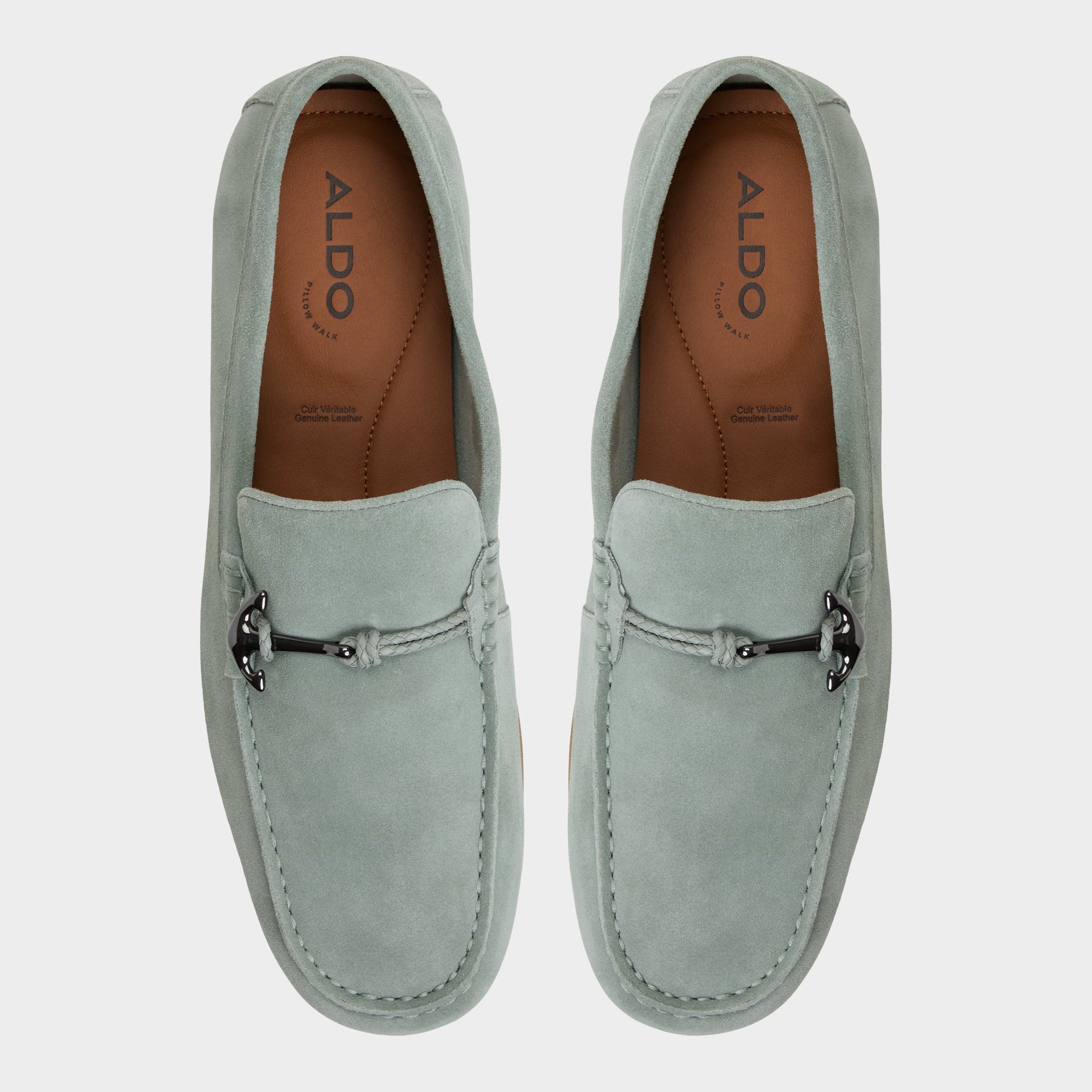 Top-down view of the Sage Wilbart Loafer
