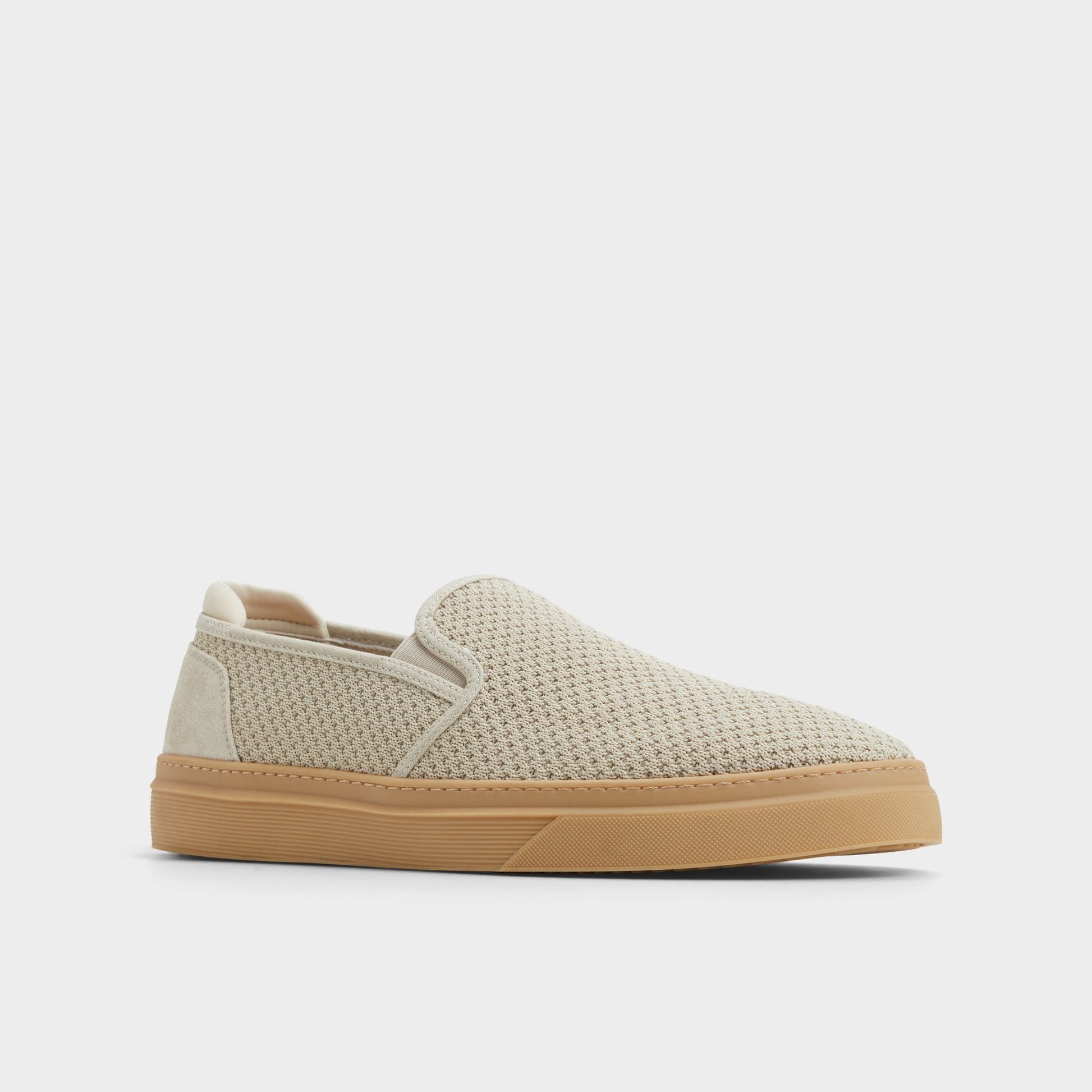 Three-quarter angle of Natural Kelso Loafer's front side