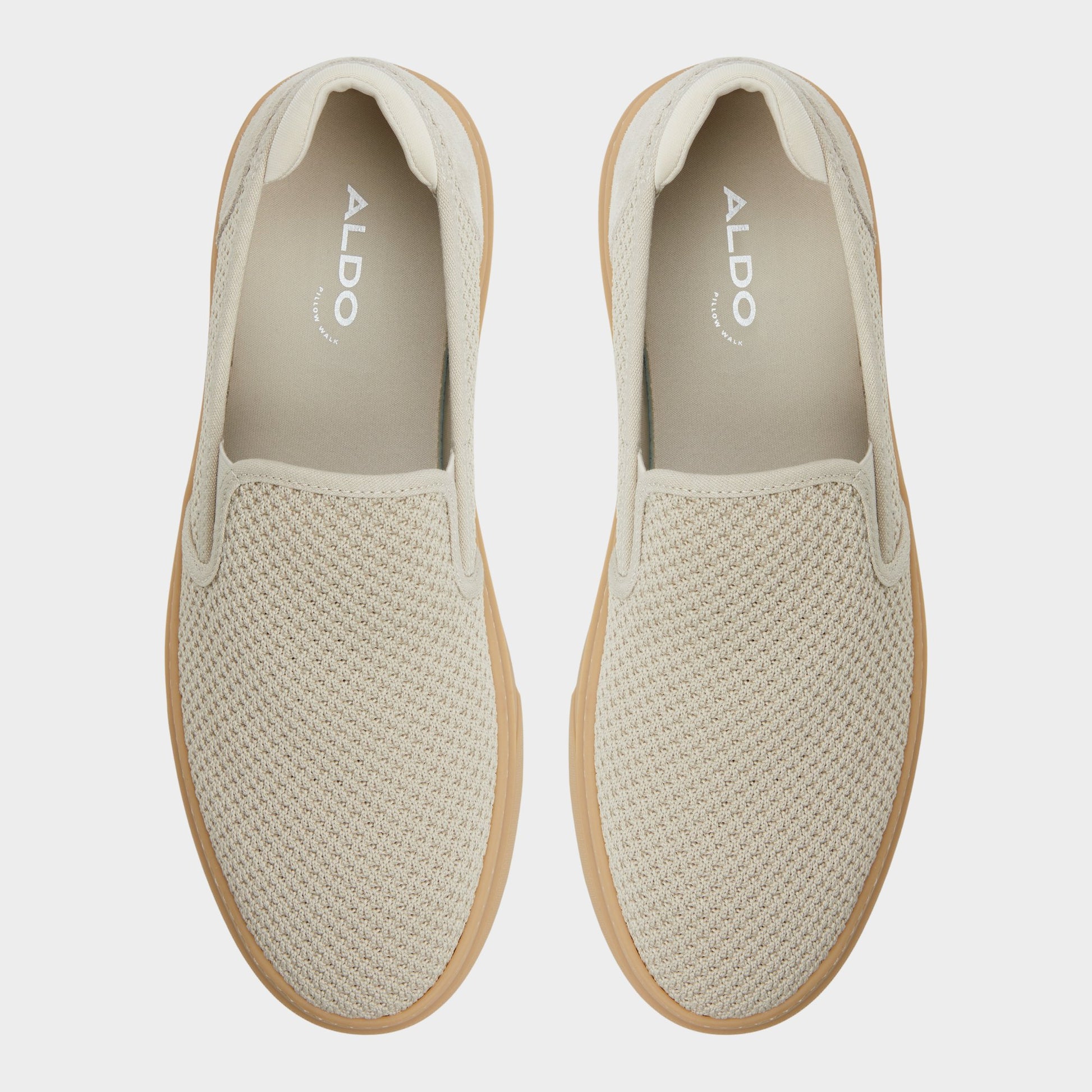 Top-down view of the Natural Kelso Loafer