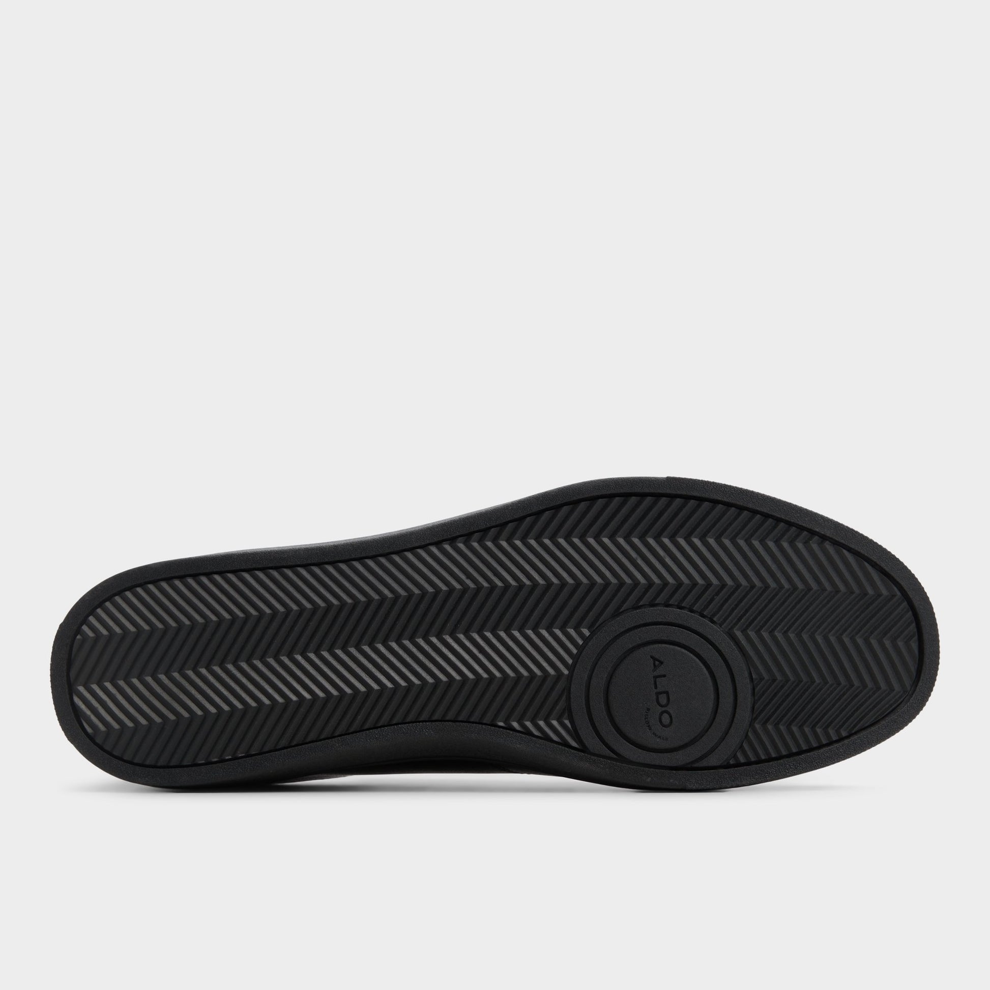 View of Black/Black Poker Low top sneaker's sole