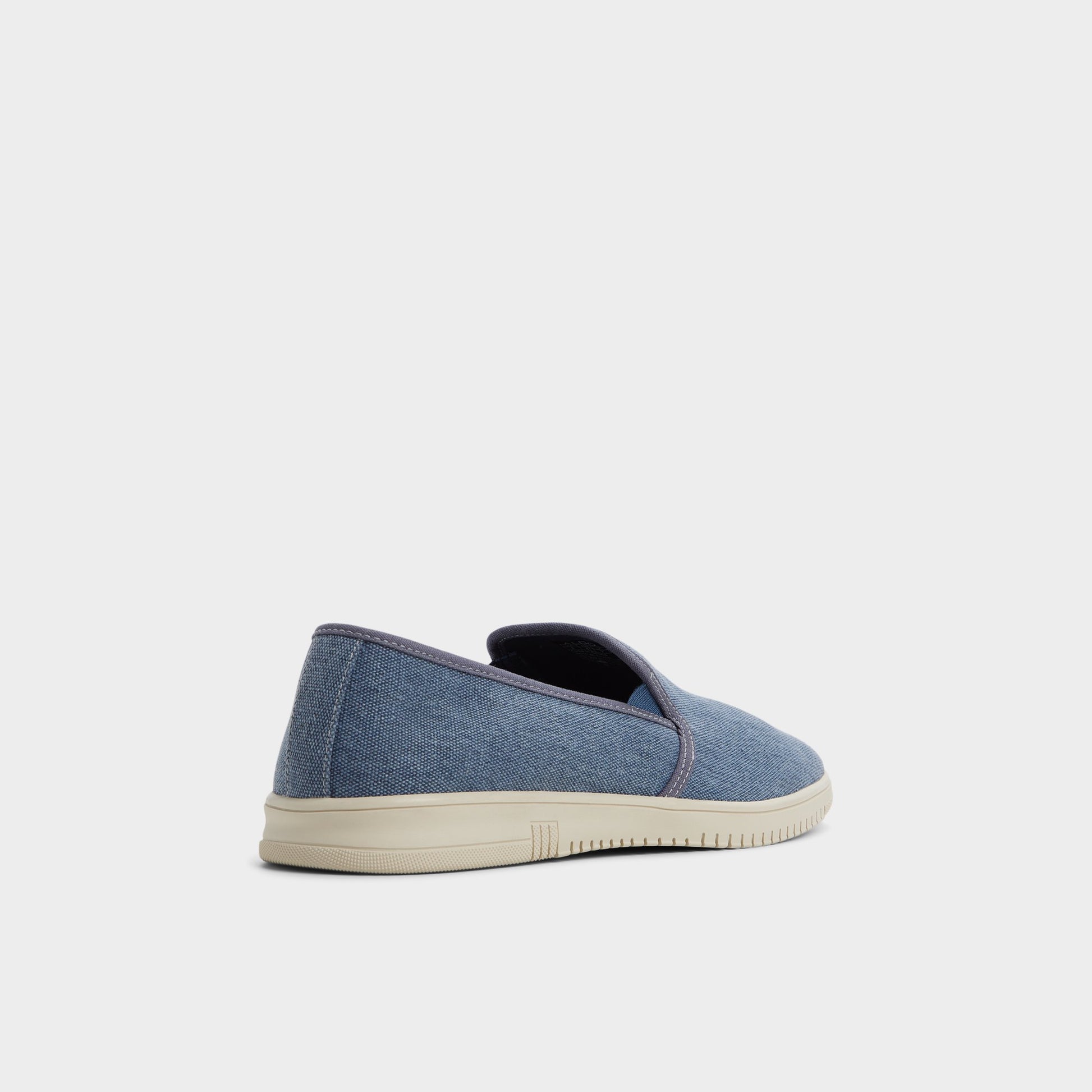 Three-quarter angle of Medium Blue Coastbreeze Espadrille's back side