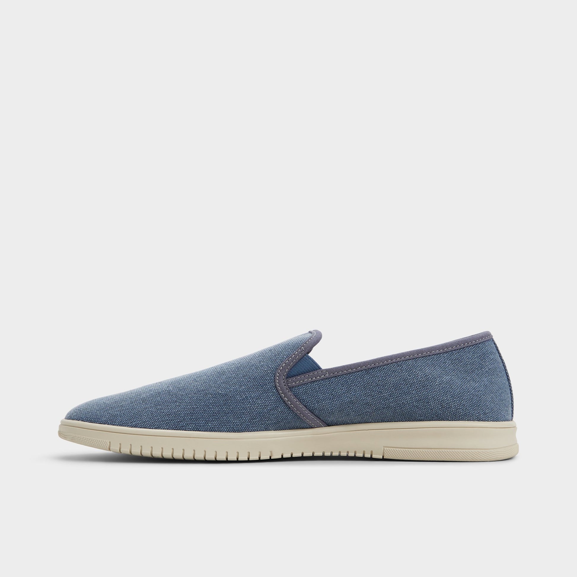 Side view of Medium Blue Coastbreeze Espadrille