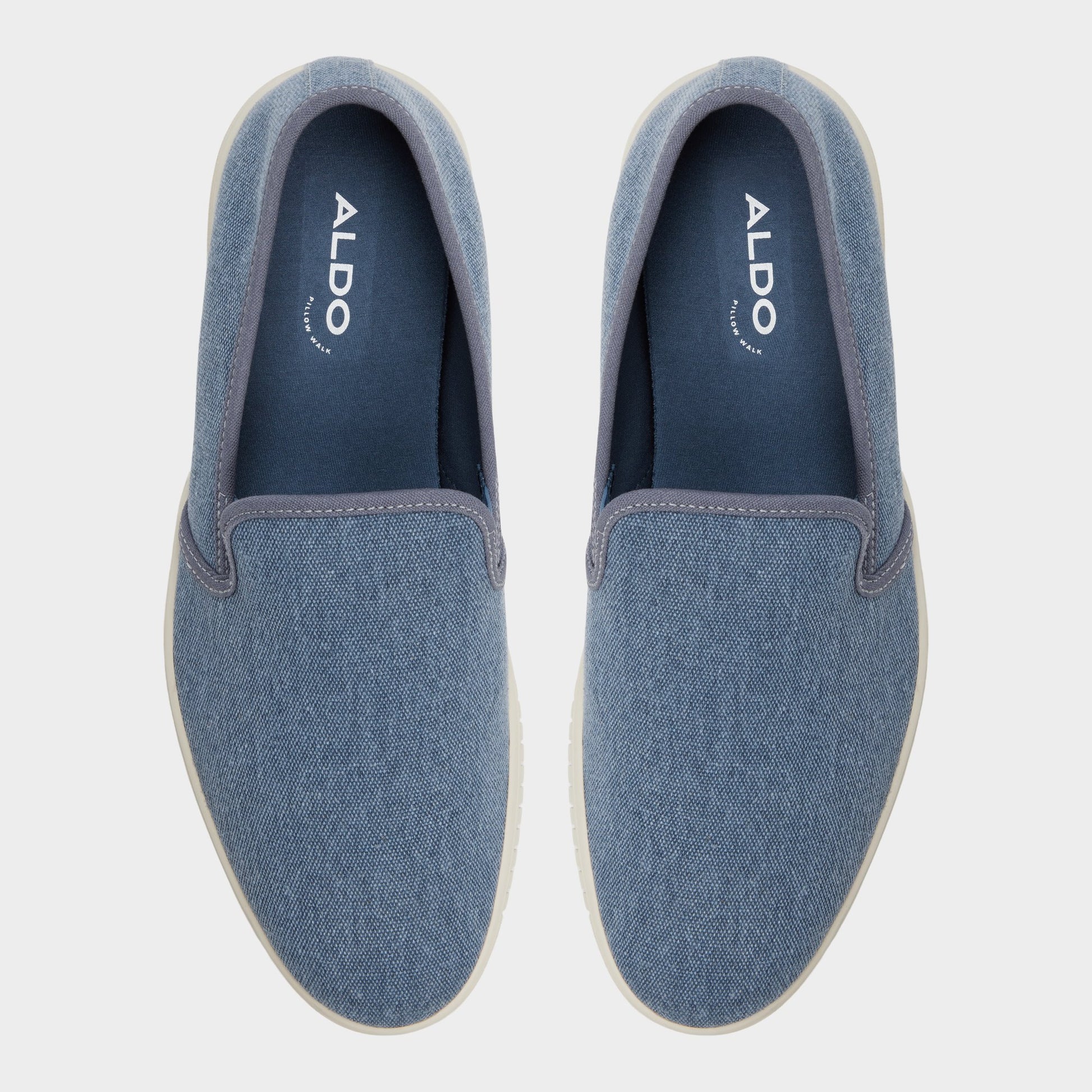 Top-down view of the Medium Blue Coastbreeze Espadrille