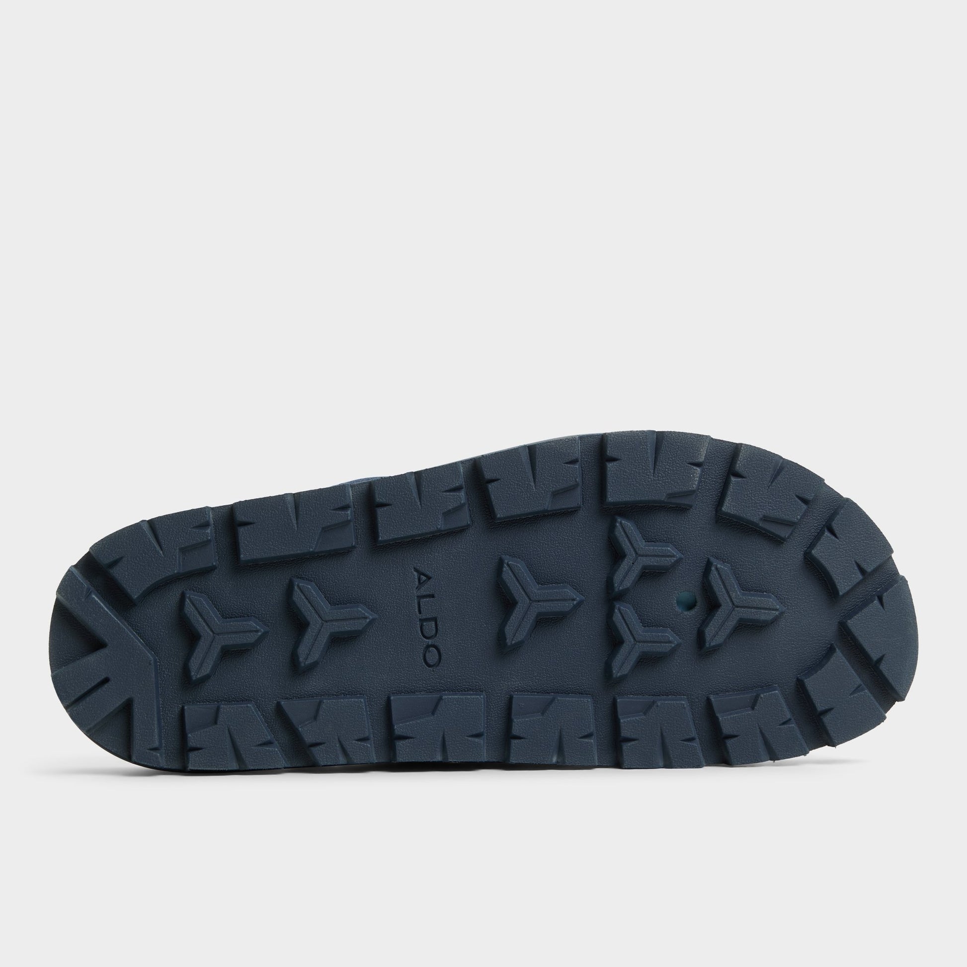 View of Other Navy Deniels Slide sandal's sole