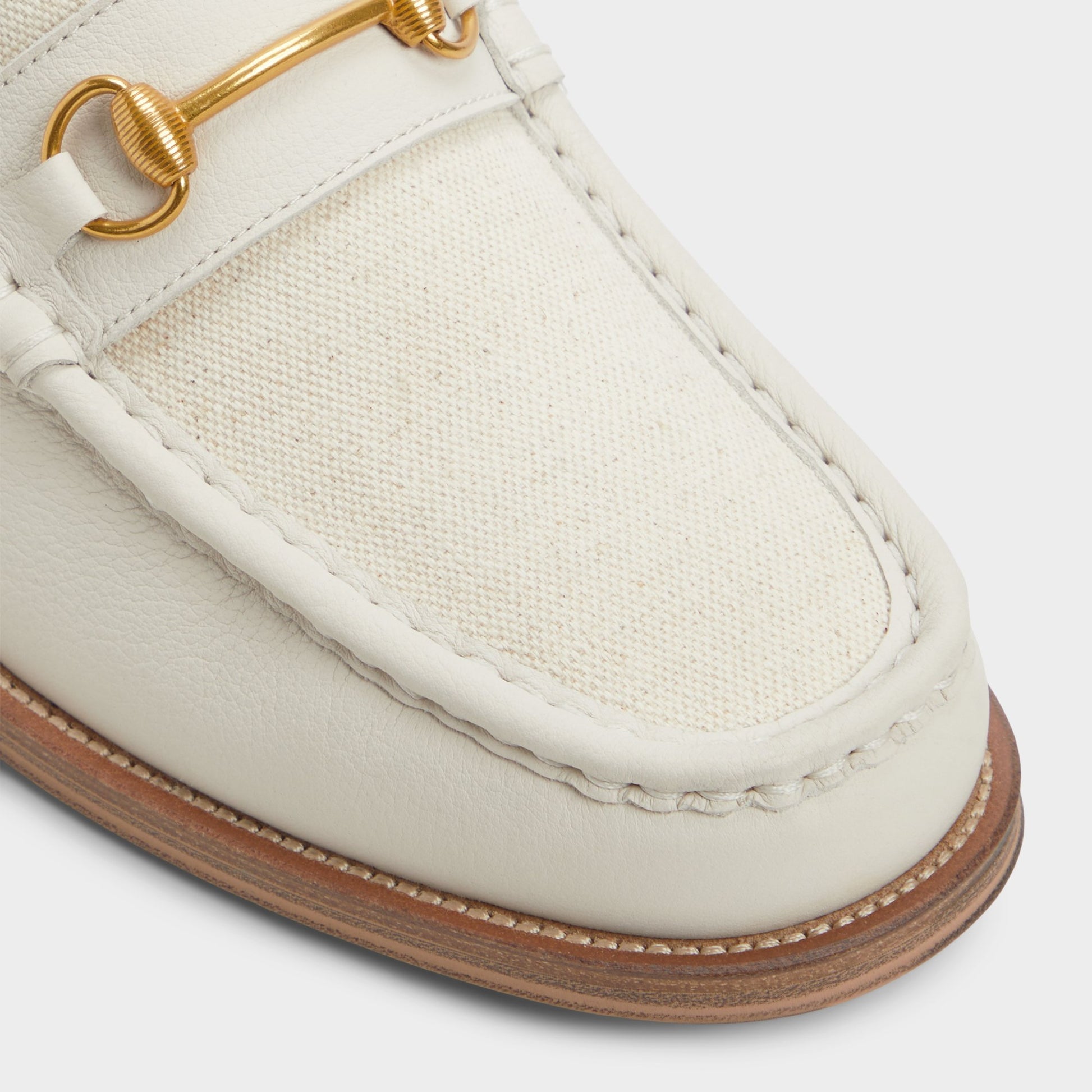 Close-up of the Light Beige Wildwood Loafer