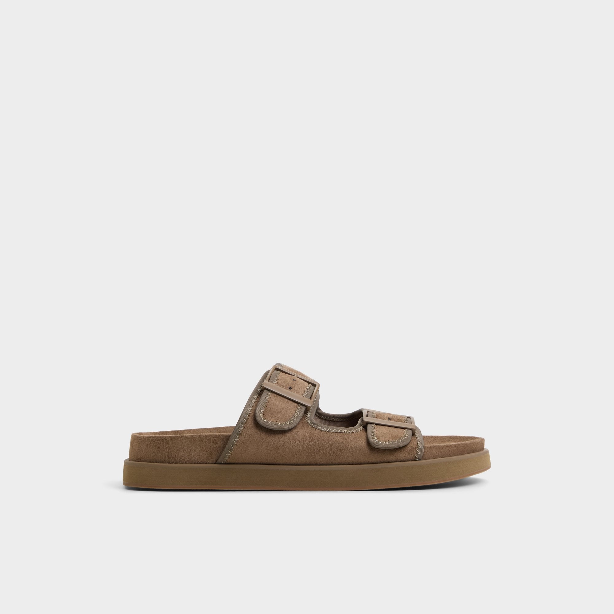 ALDO ブラウン スライドサンダル Sunnyside Dark Brown Men's Slides – ALDO