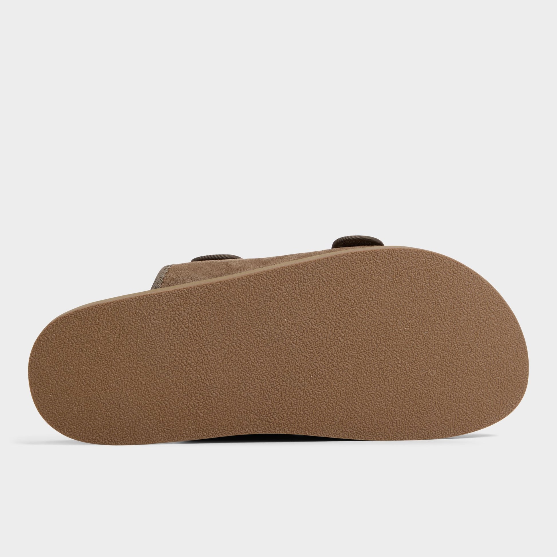 View of Light Brown Sunnyside Slide sandal's sole