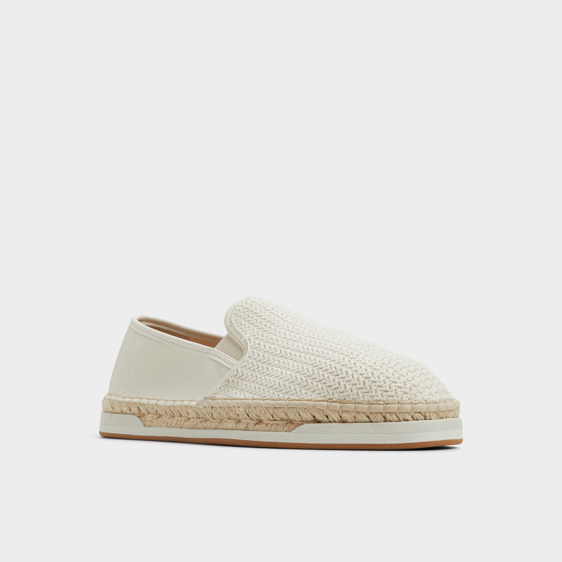 Three-quarter angle of Bone Johnney Espadrille's front side