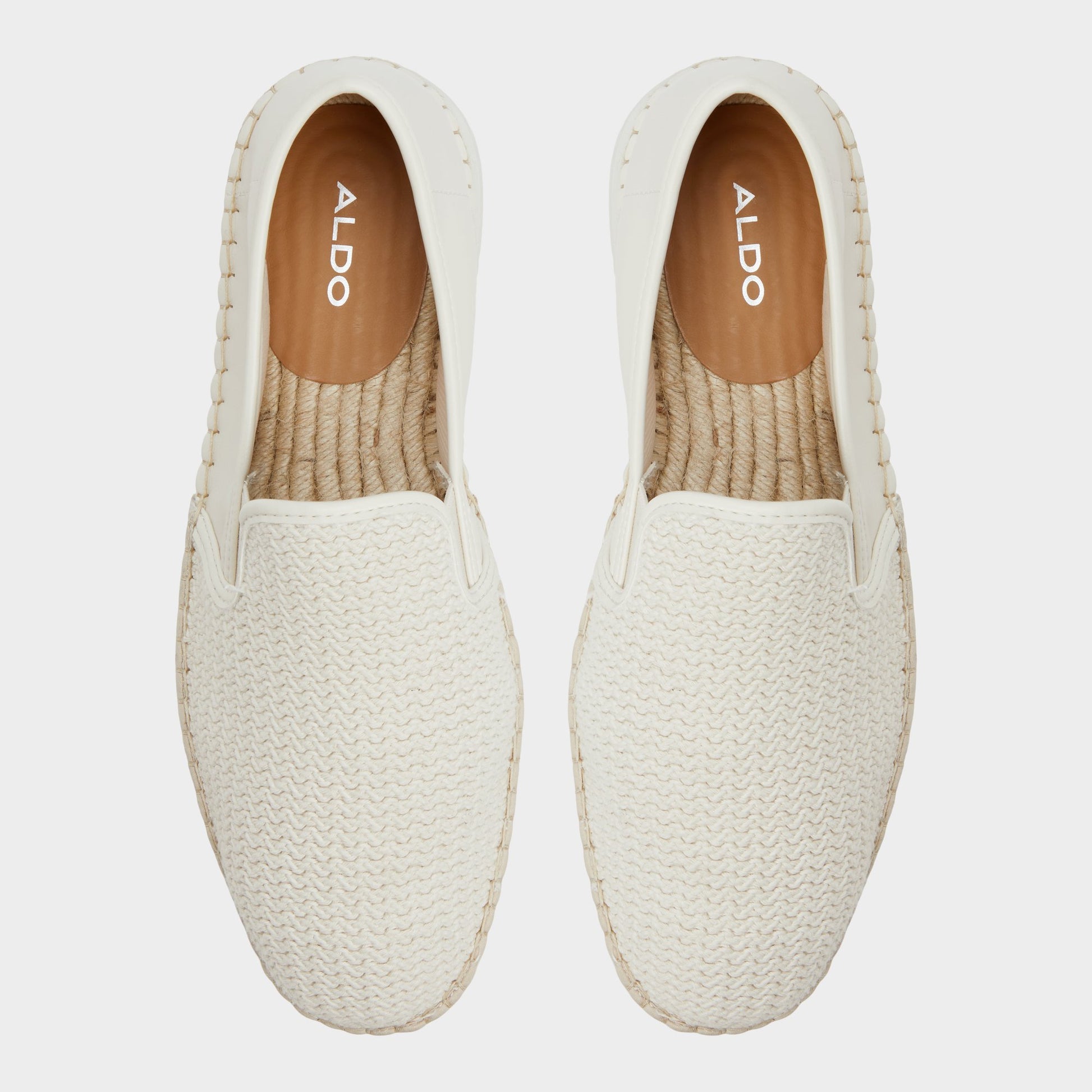 Top-down view of the Bone Johnney Espadrille