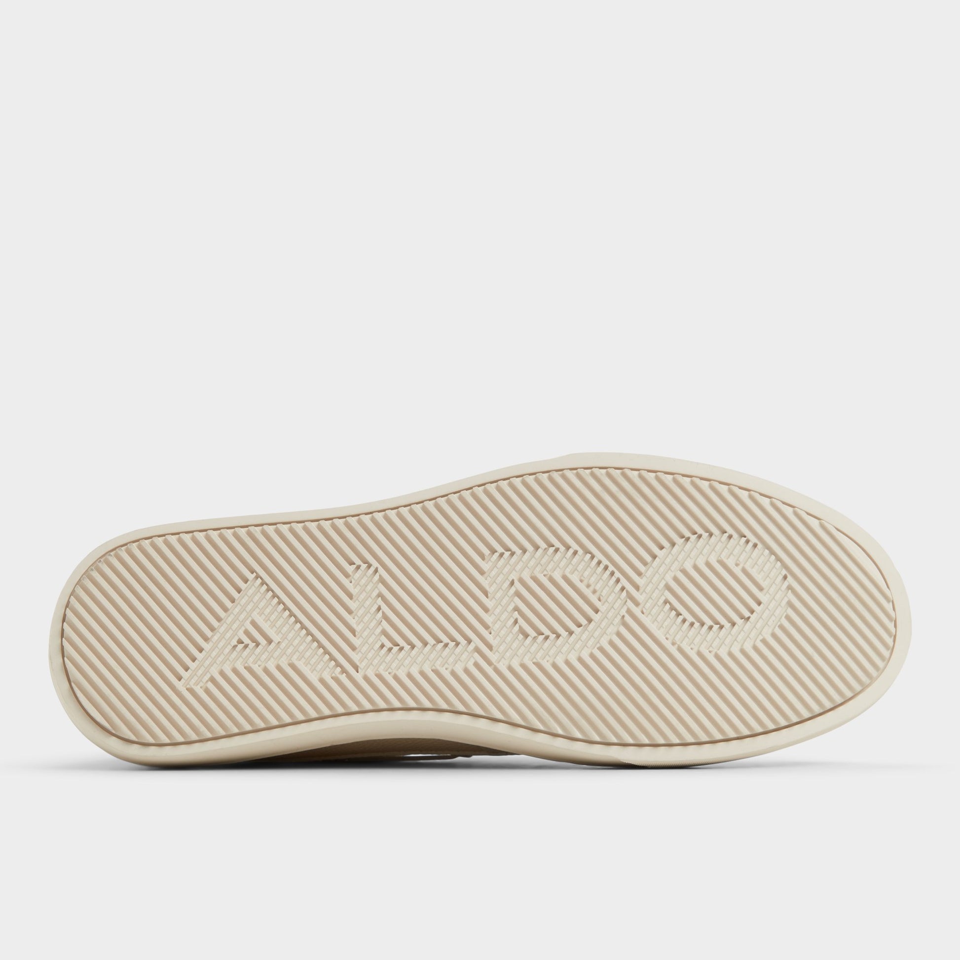 View of Beige Wildwave Boat shoe's sole
