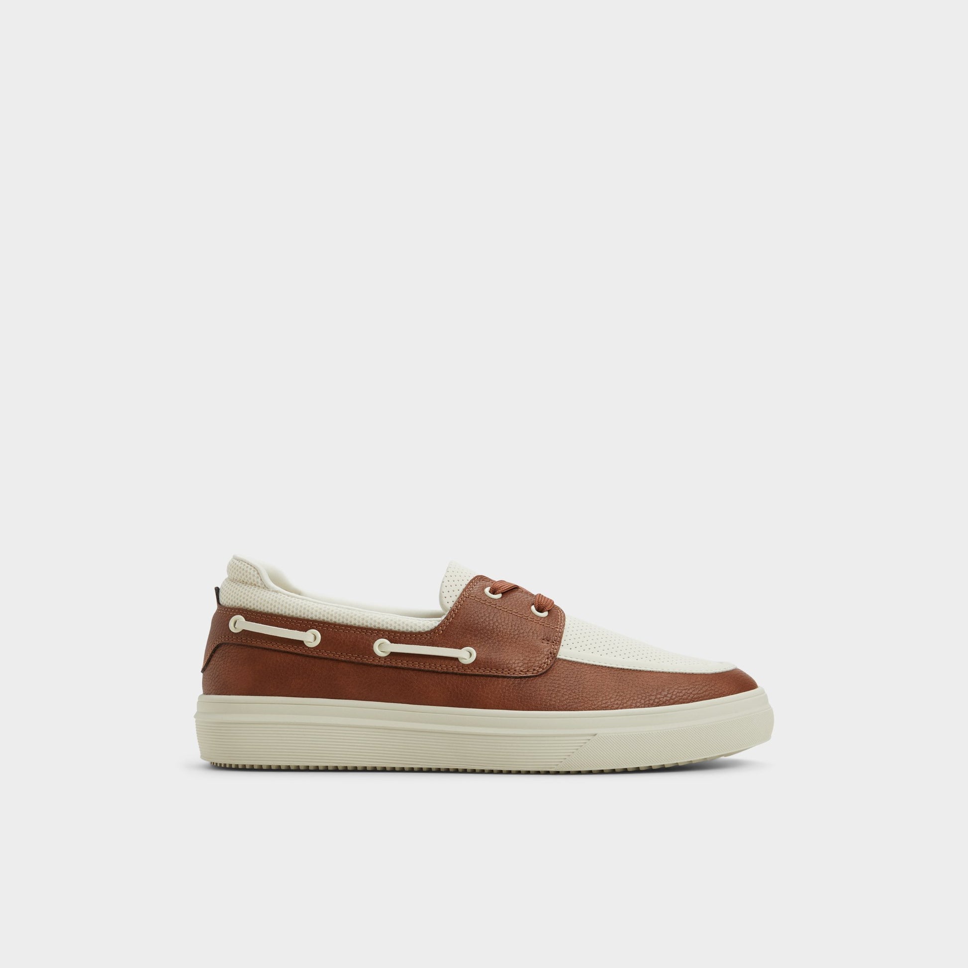 Main View of Cognac Wildwave Boat shoe for Mens