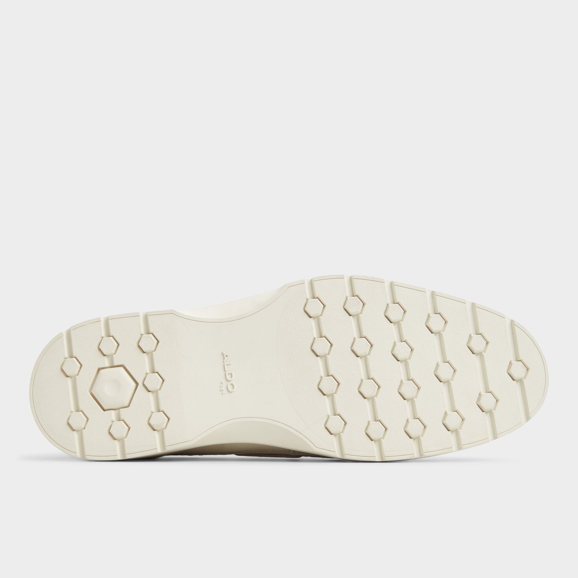 View of Ivory Mikal Boat shoe's sole