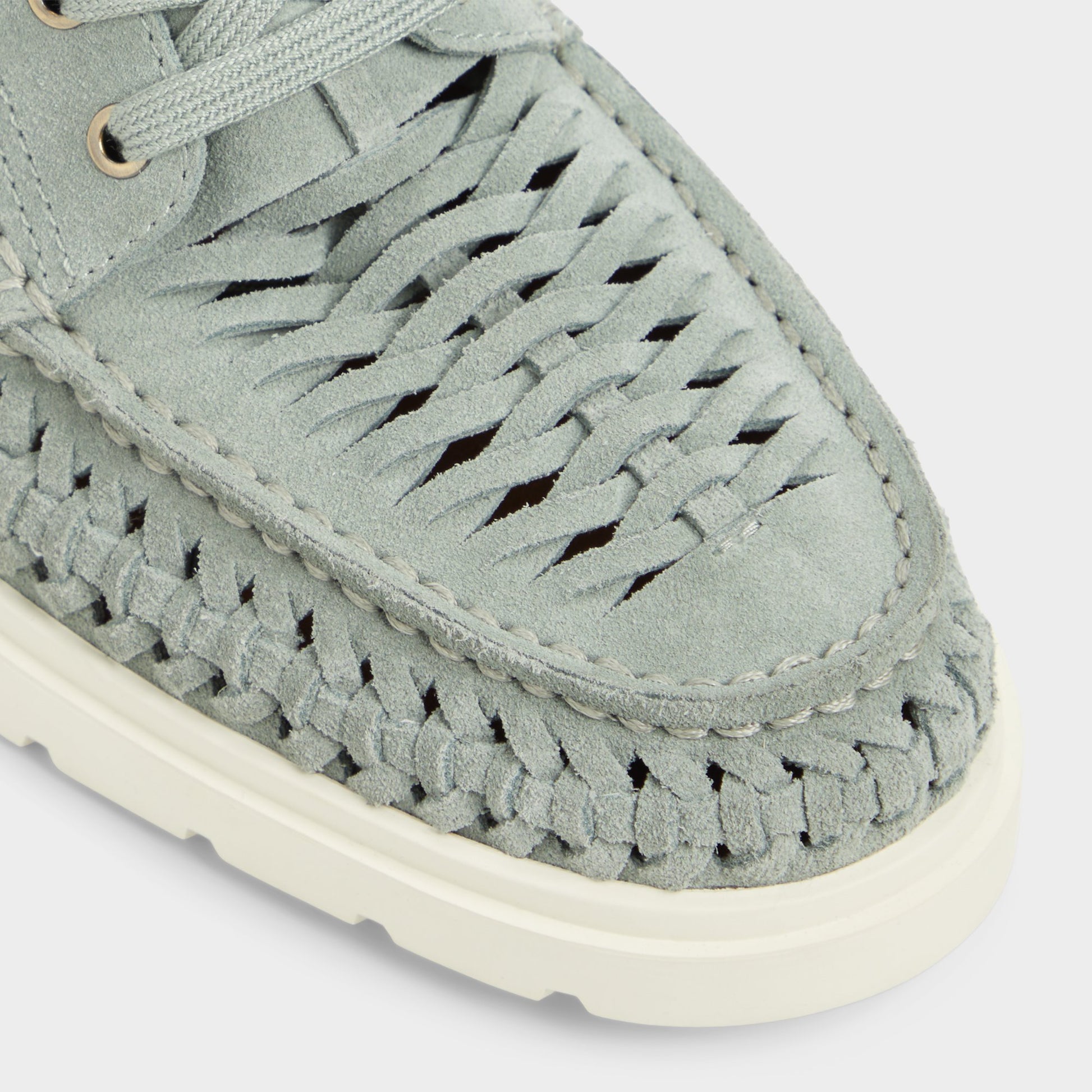 Close-up of the Sage Mikal Boat shoe