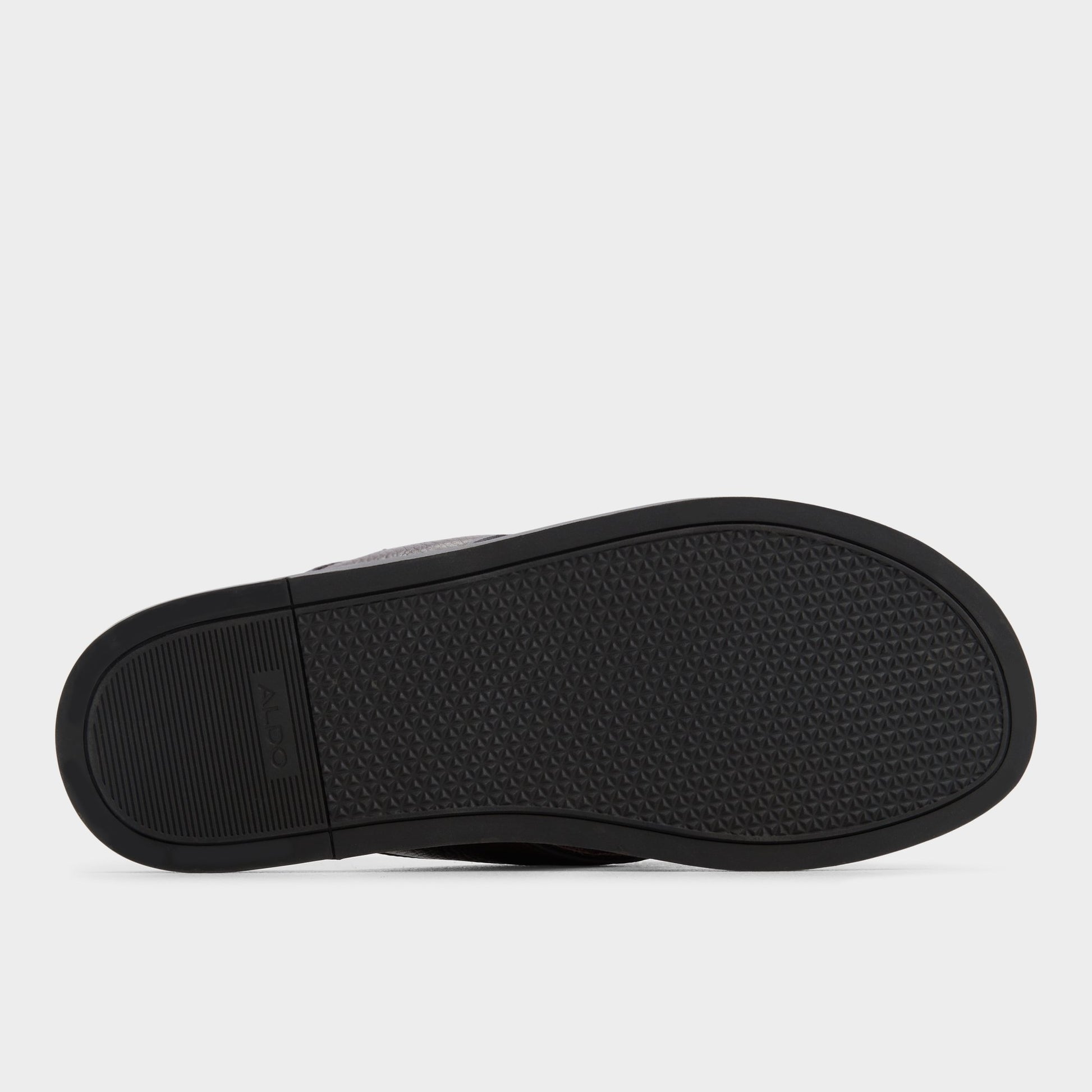 View of Dark Brown Tazzo Flip flop's sole