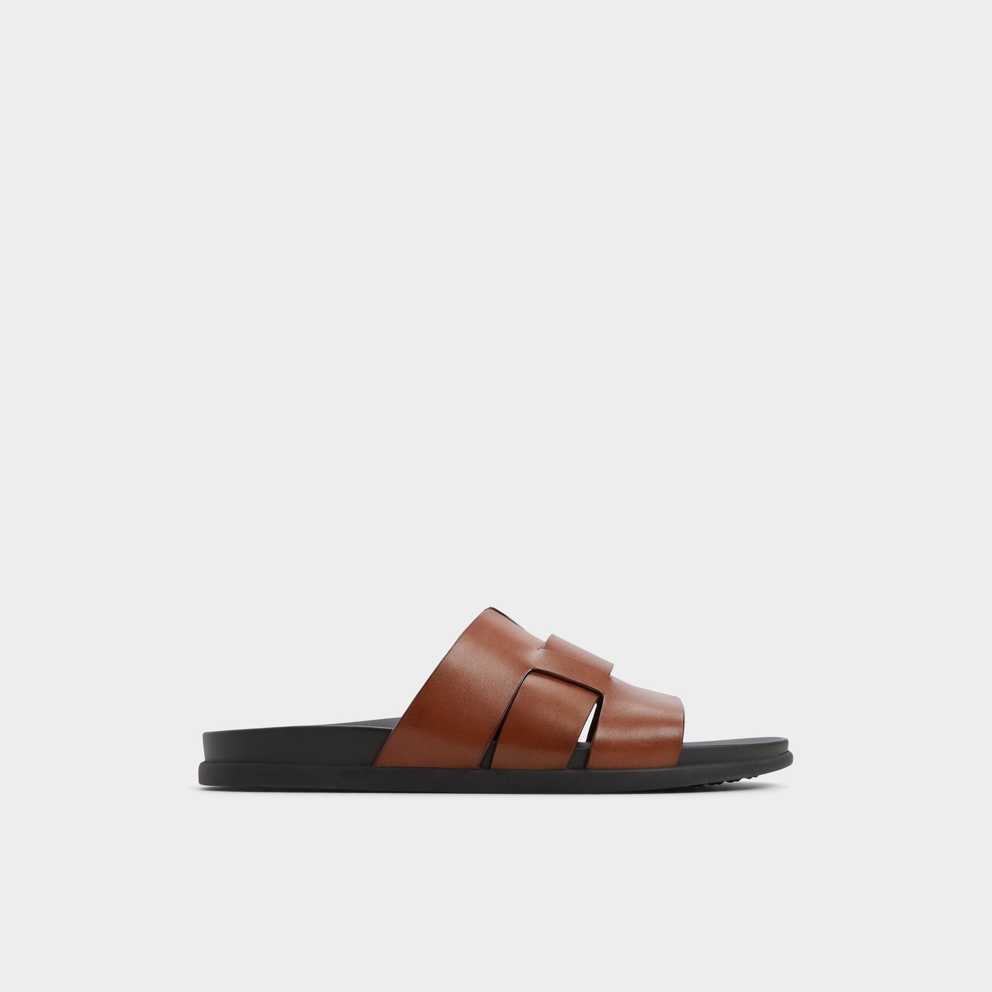 Main View of Cognac Padien Slide sandal for Mens