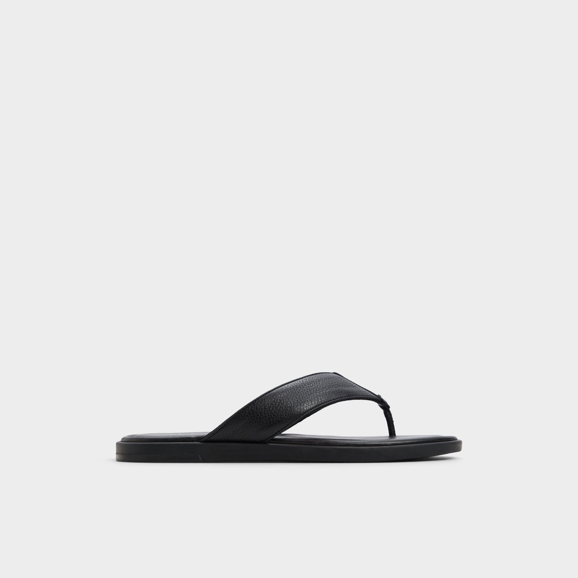 Main View of Black Tazzo Flip flop for Mens
